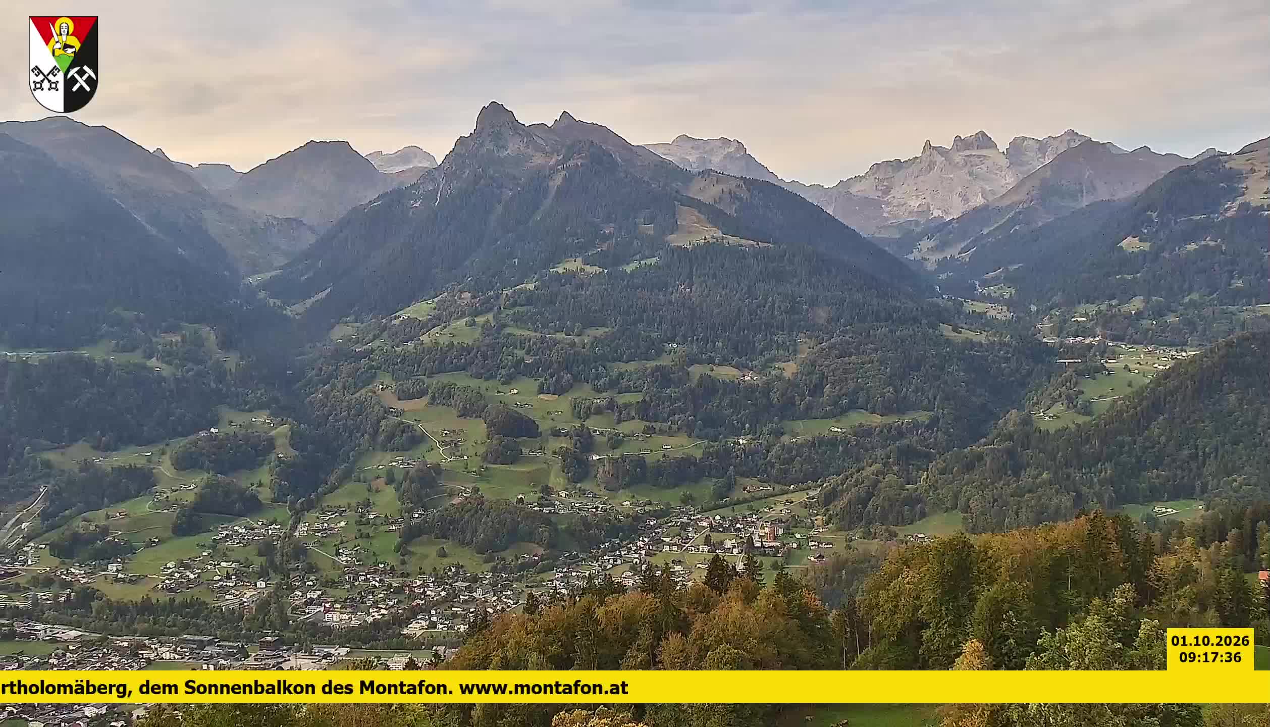 Bartholomäberg | Blick auf Schruns