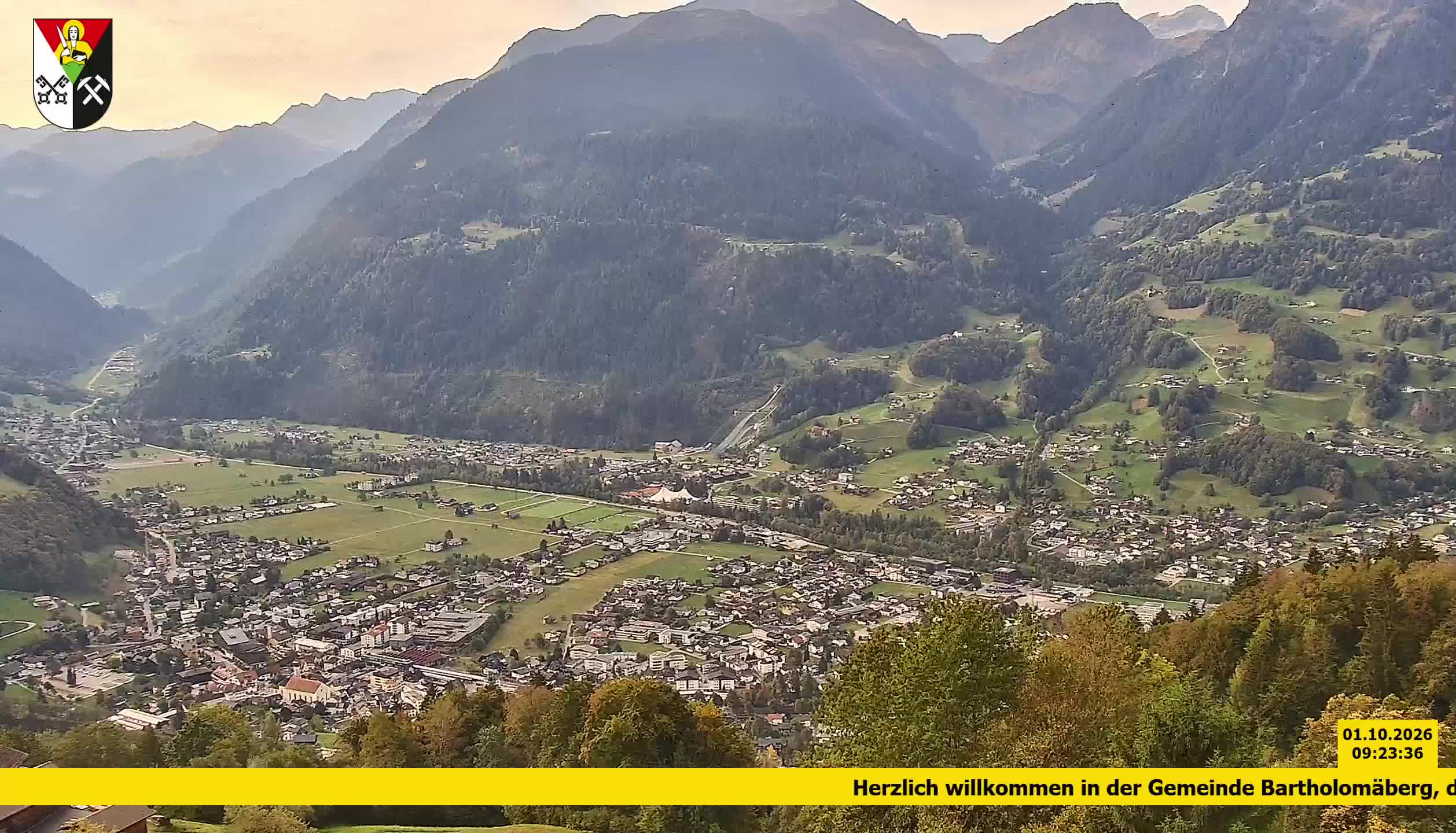 Bartholomäberg | Blick auf Schruns