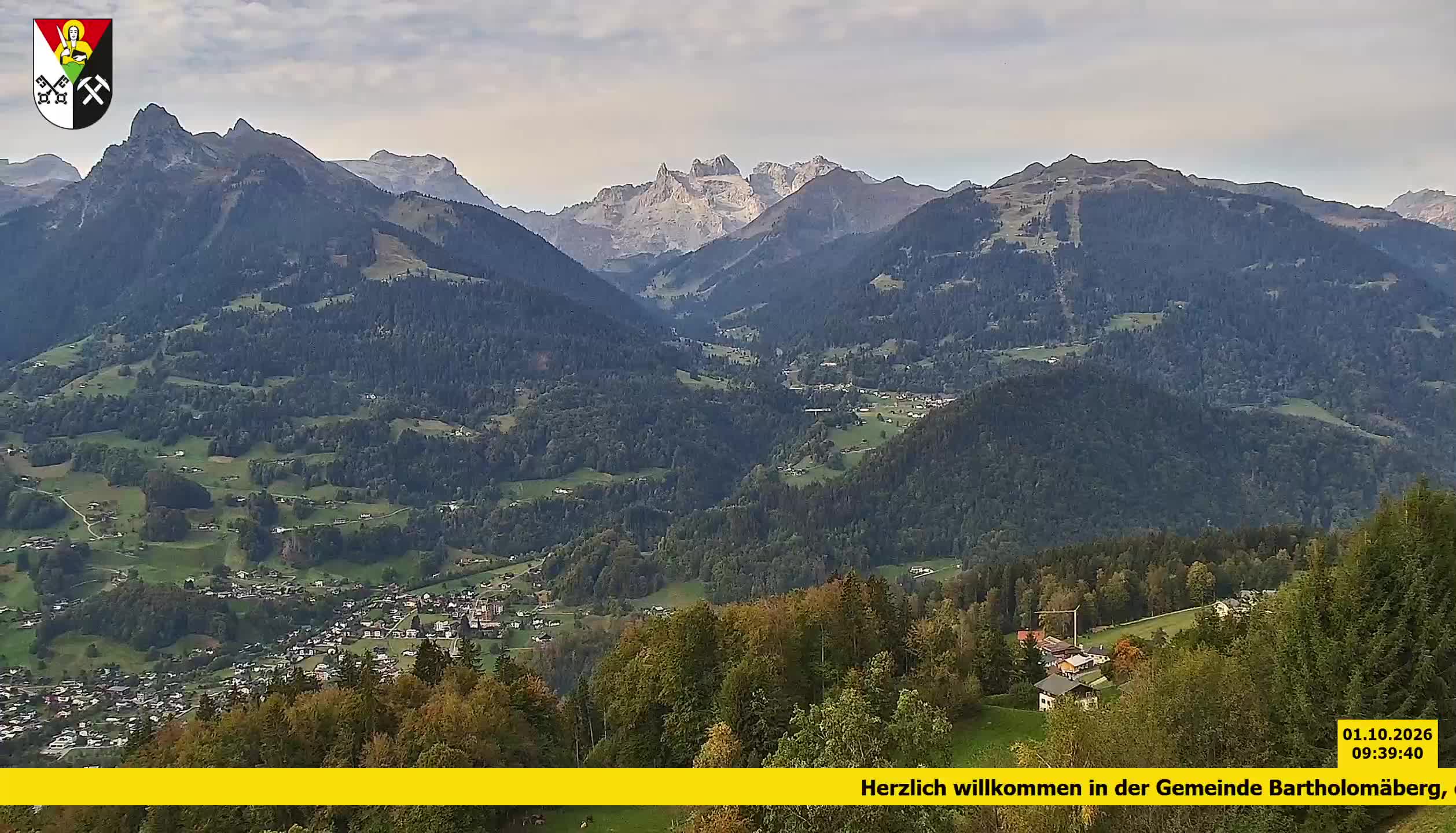 Bartholomäberg | Blick auf Schruns
