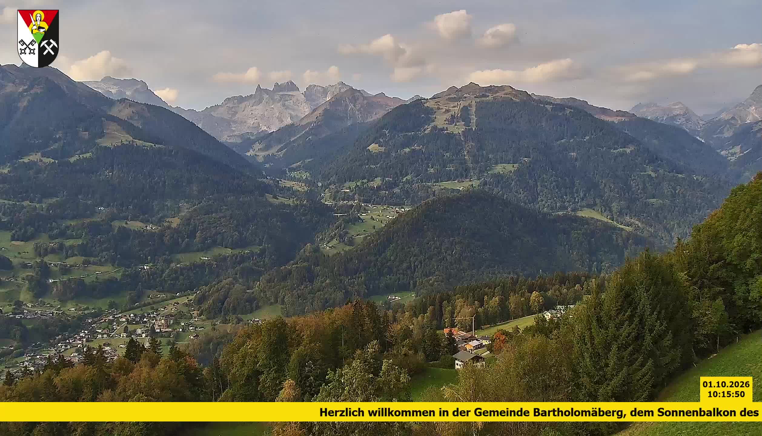 Bartholomäberg | Blick auf Schruns