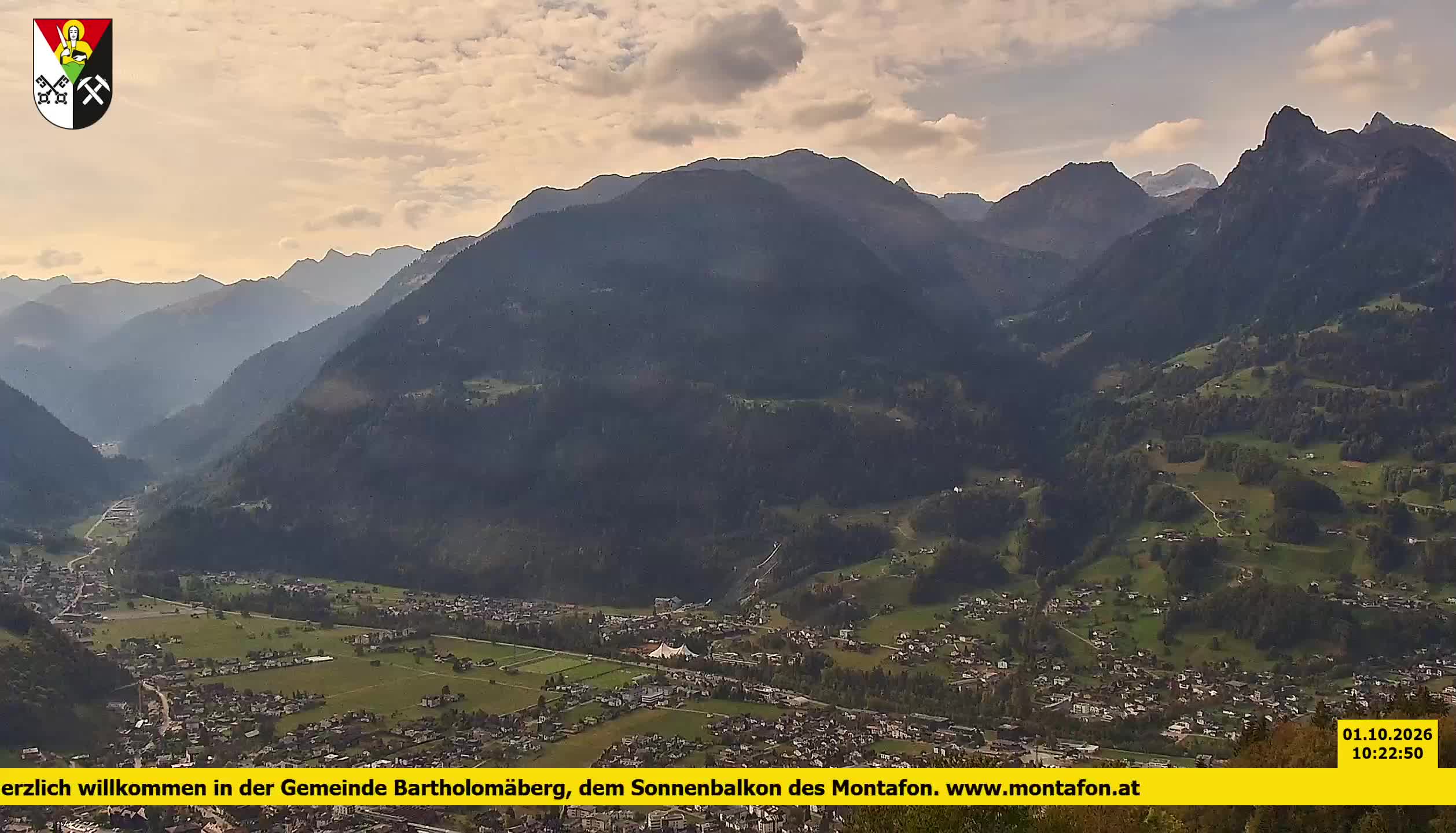 Bartholomäberg | Blick auf Schruns