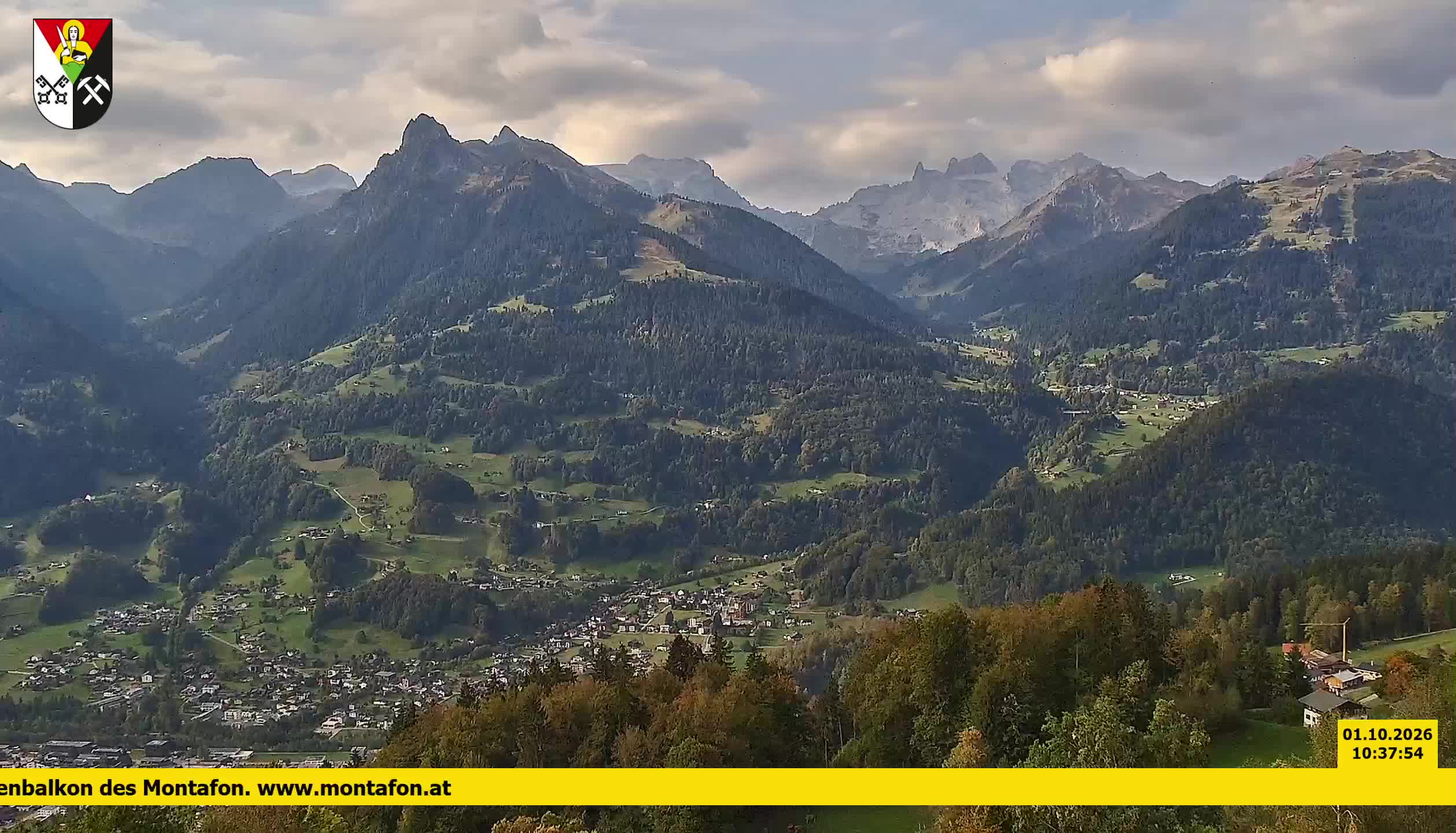Bartholomäberg | Blick auf Schruns