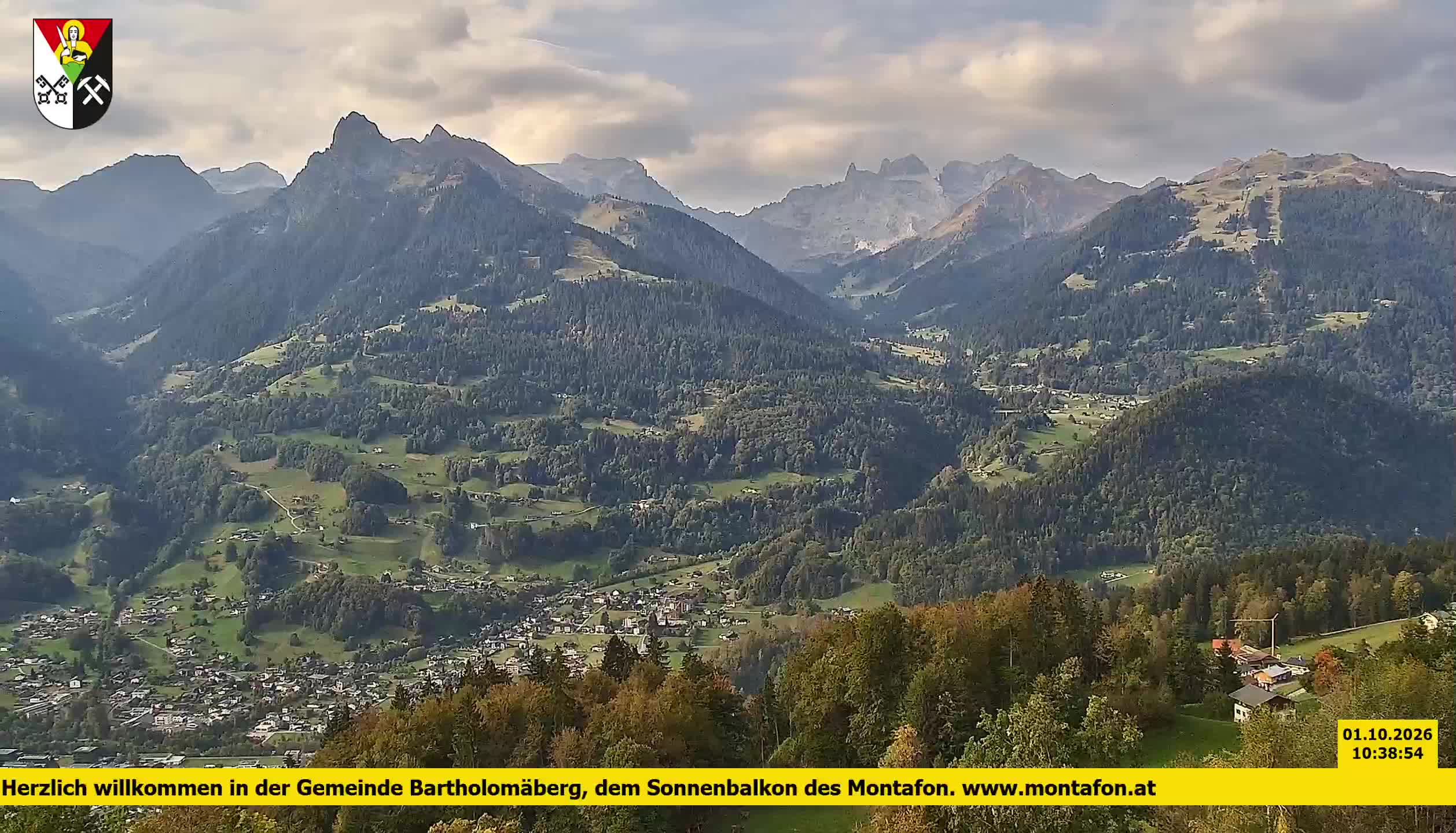 Bartholomäberg | Blick auf Schruns