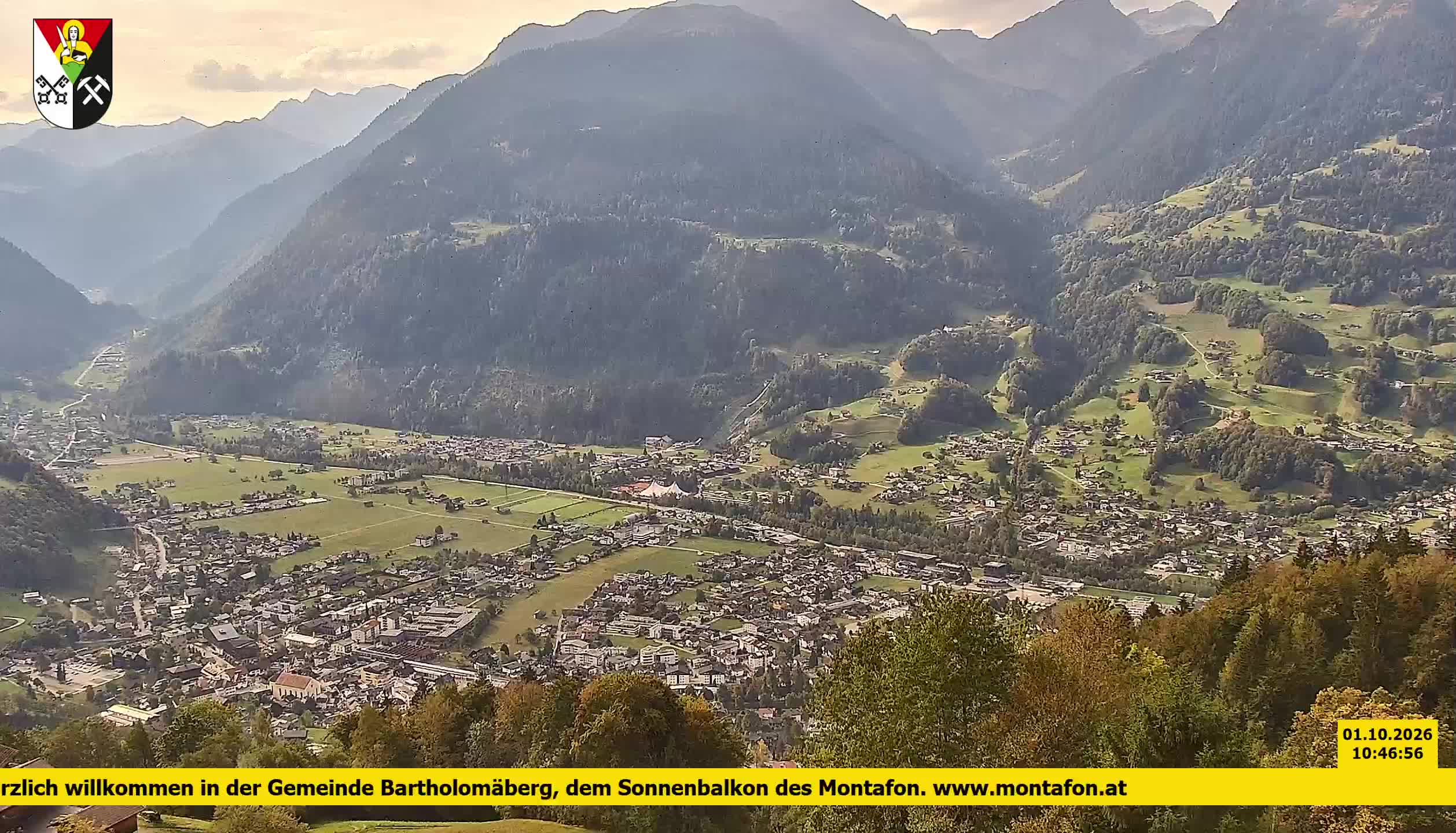 Bartholomäberg | Blick auf Schruns