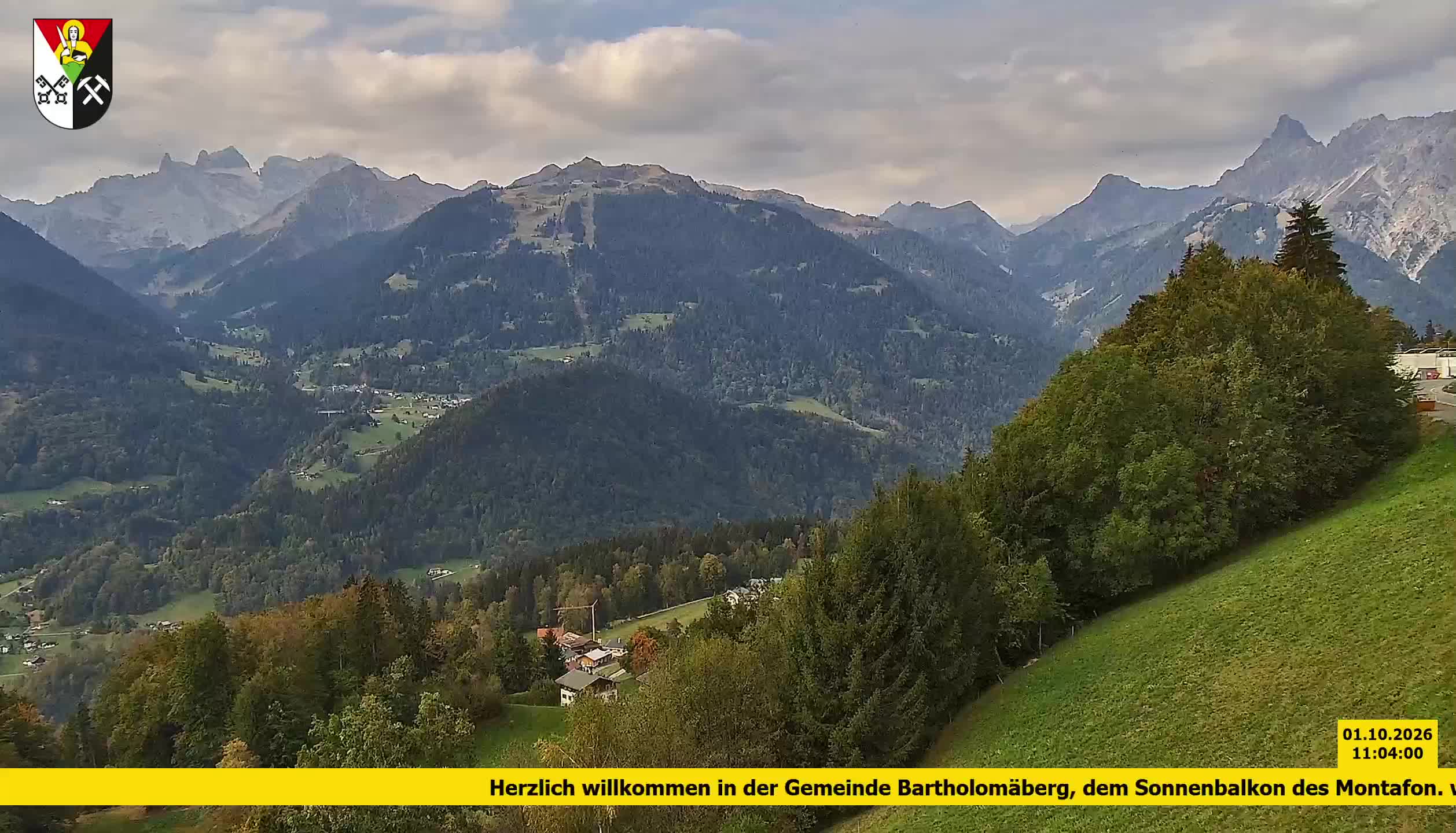 Bartholomäberg | Blick auf Schruns