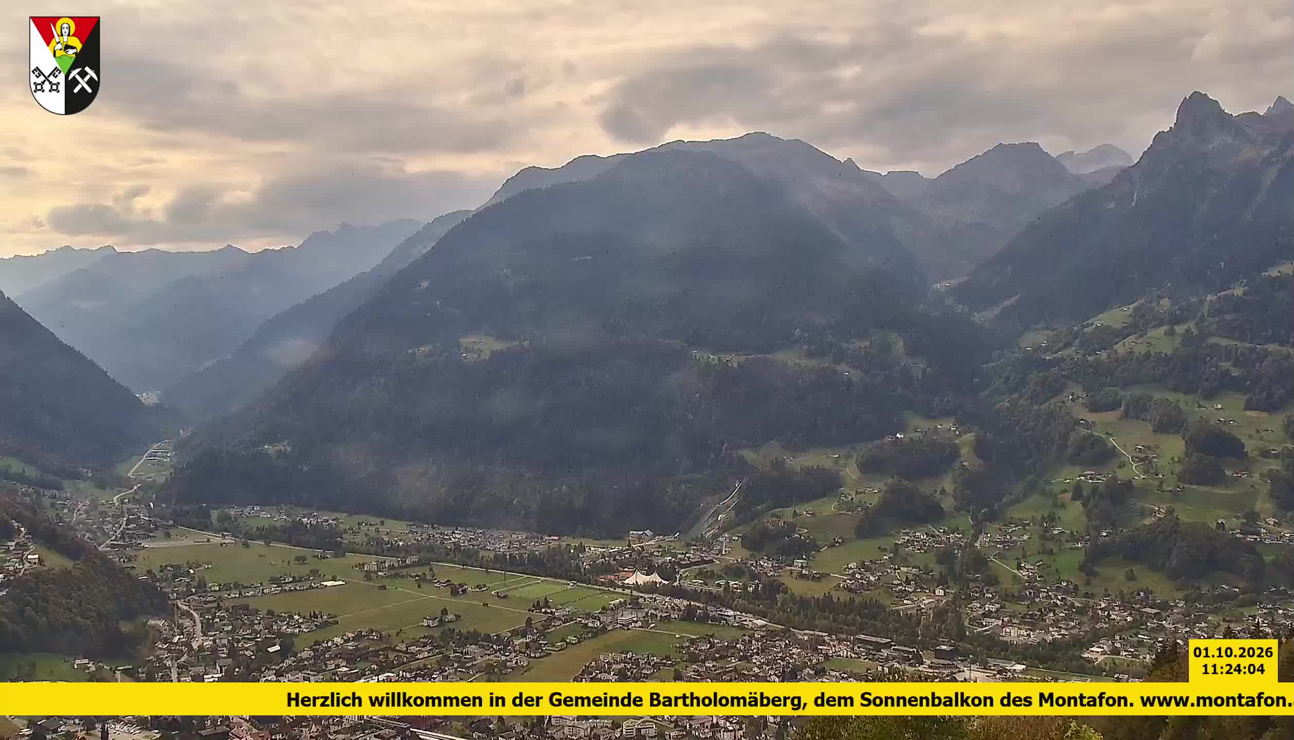 Bartholomäberg | Blick auf Schruns