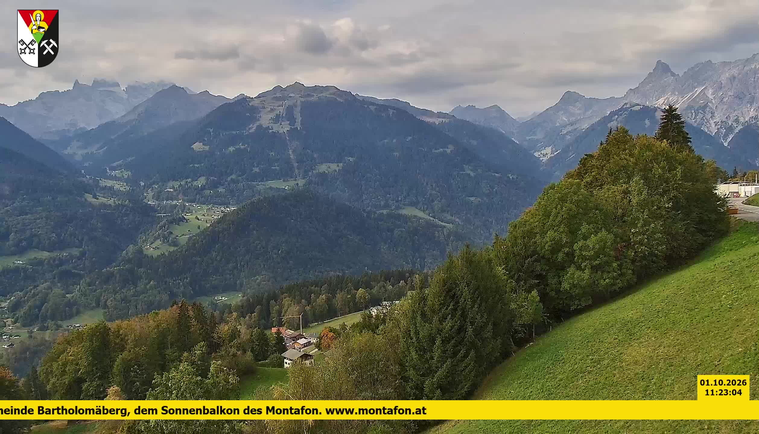Bartholomäberg | Blick auf Schruns