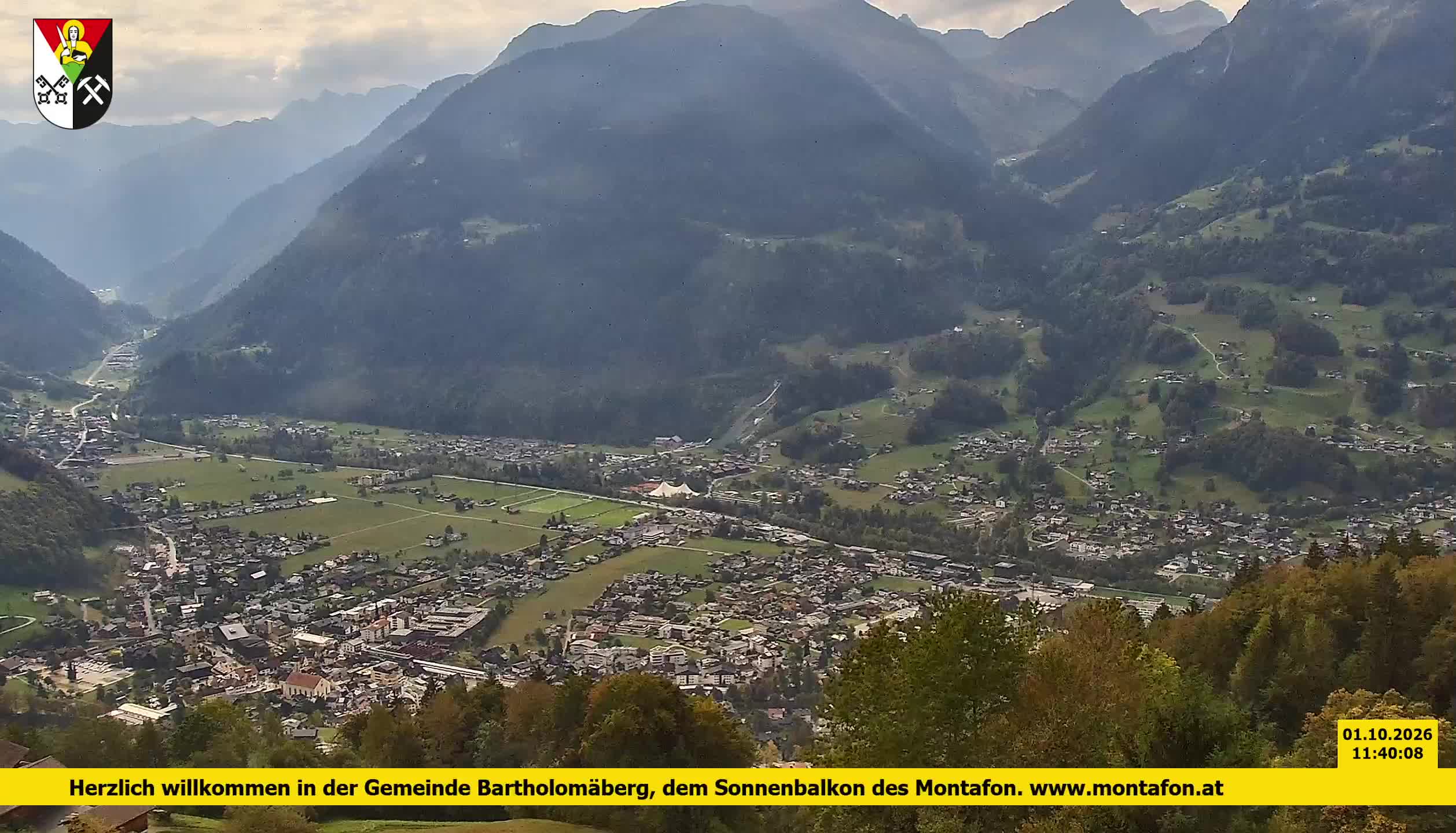 Bartholomäberg | Blick auf Schruns