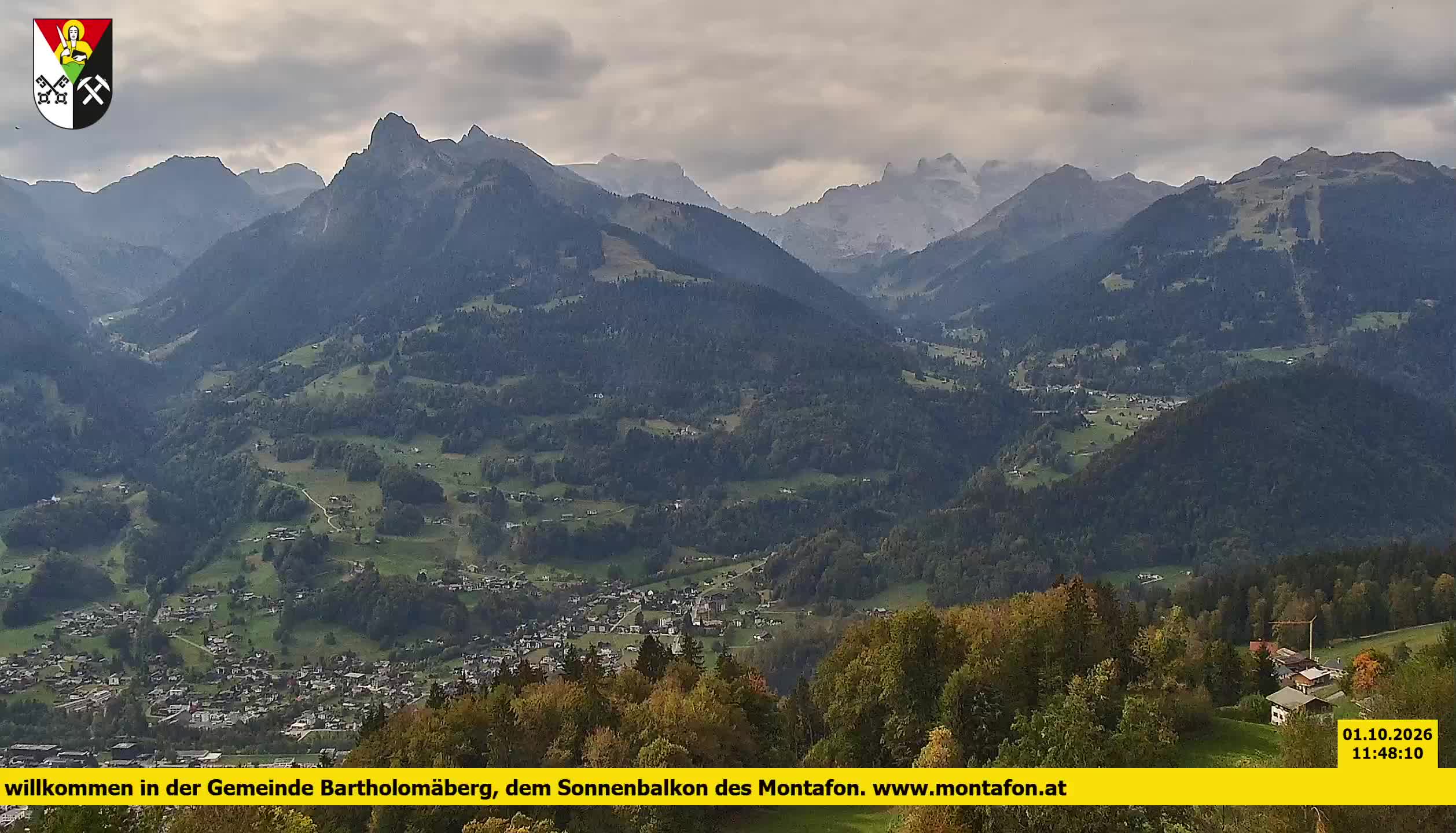Bartholomäberg | Blick auf Schruns