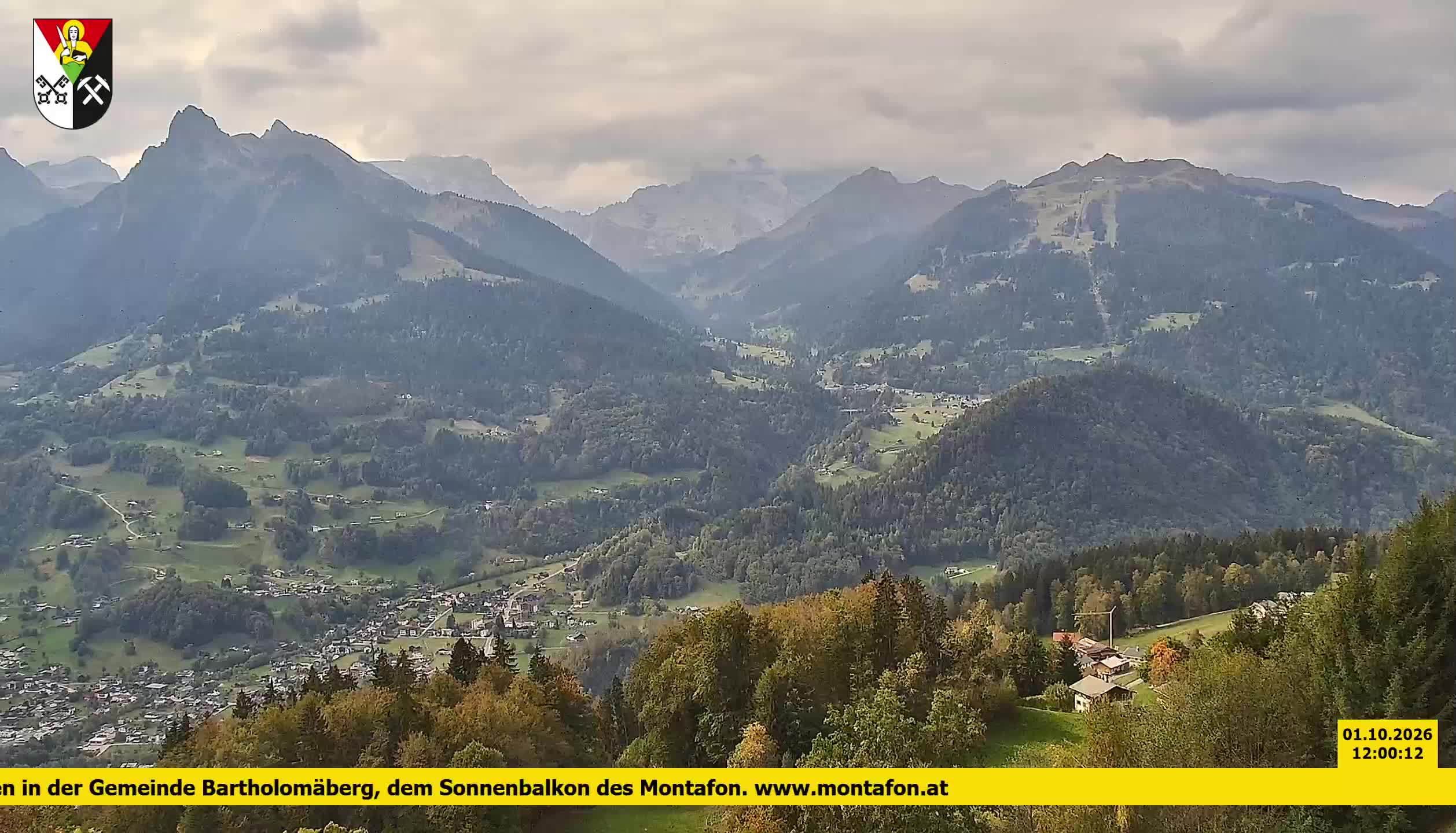 Bartholomäberg | Blick auf Schruns