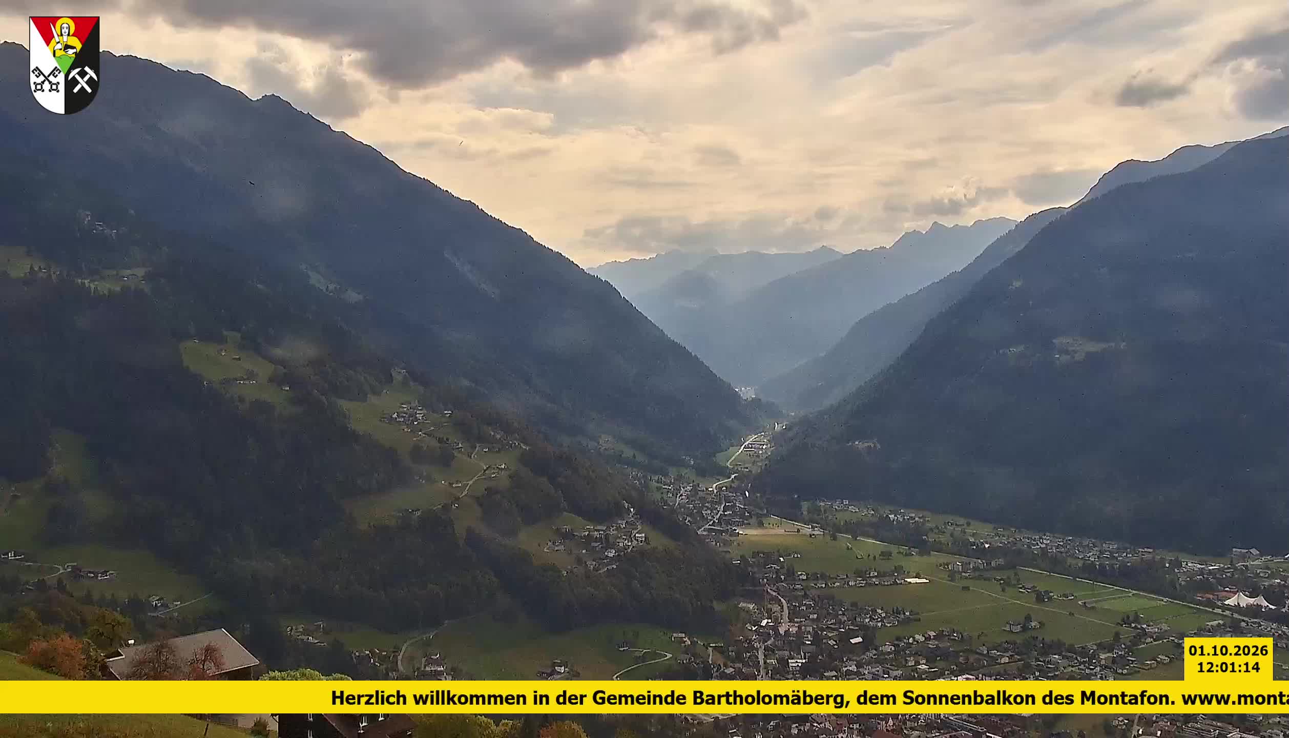 Bartholomäberg | Blick auf Schruns