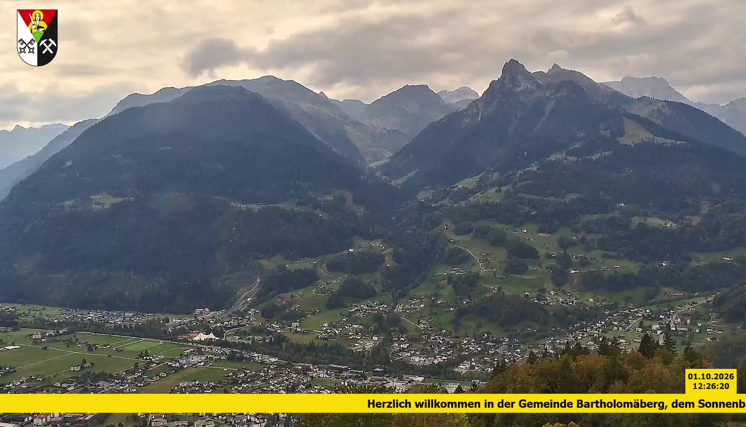 Bartholomäberg | Blick auf Schruns