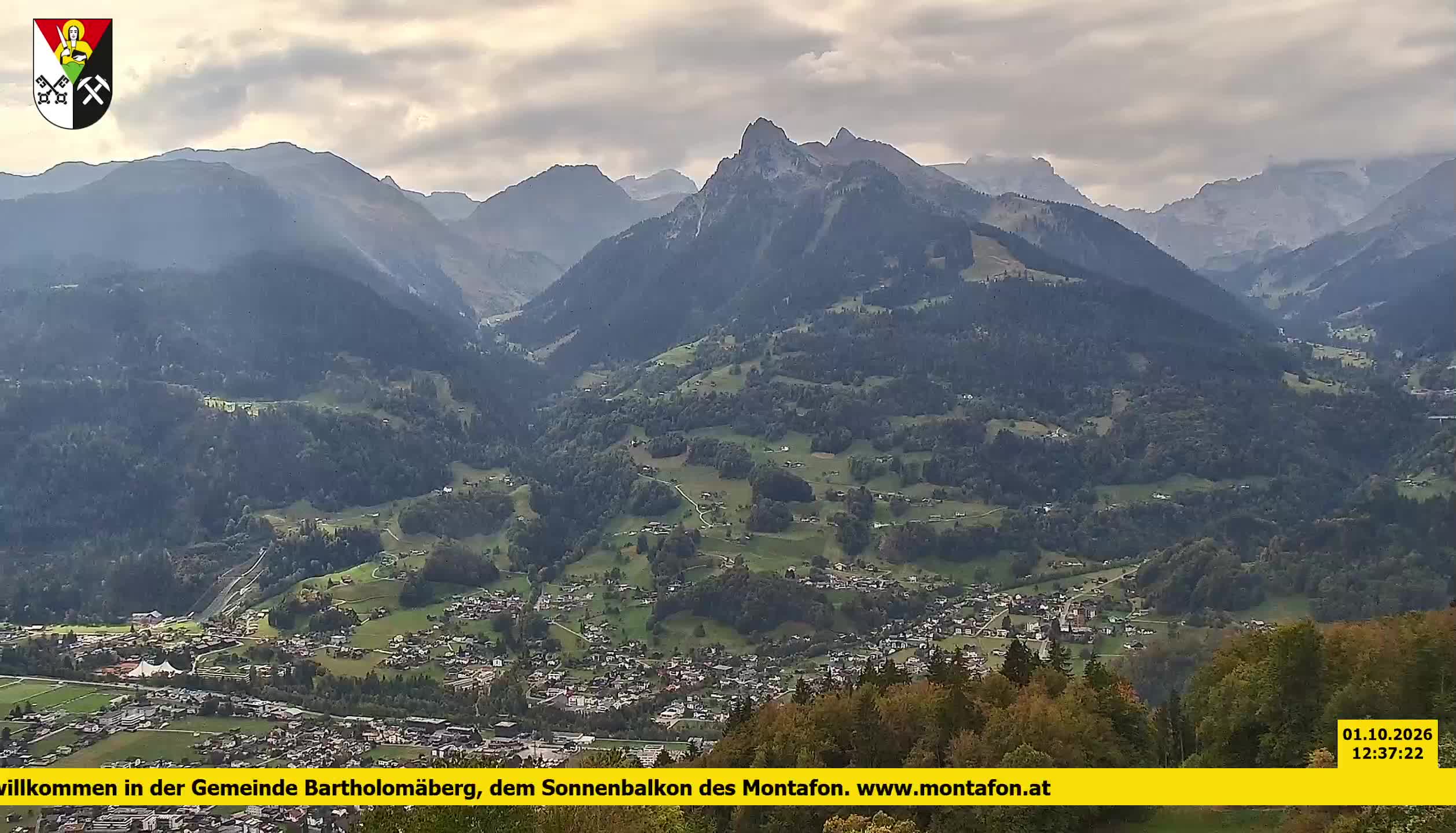 Bartholomäberg | Blick auf Schruns