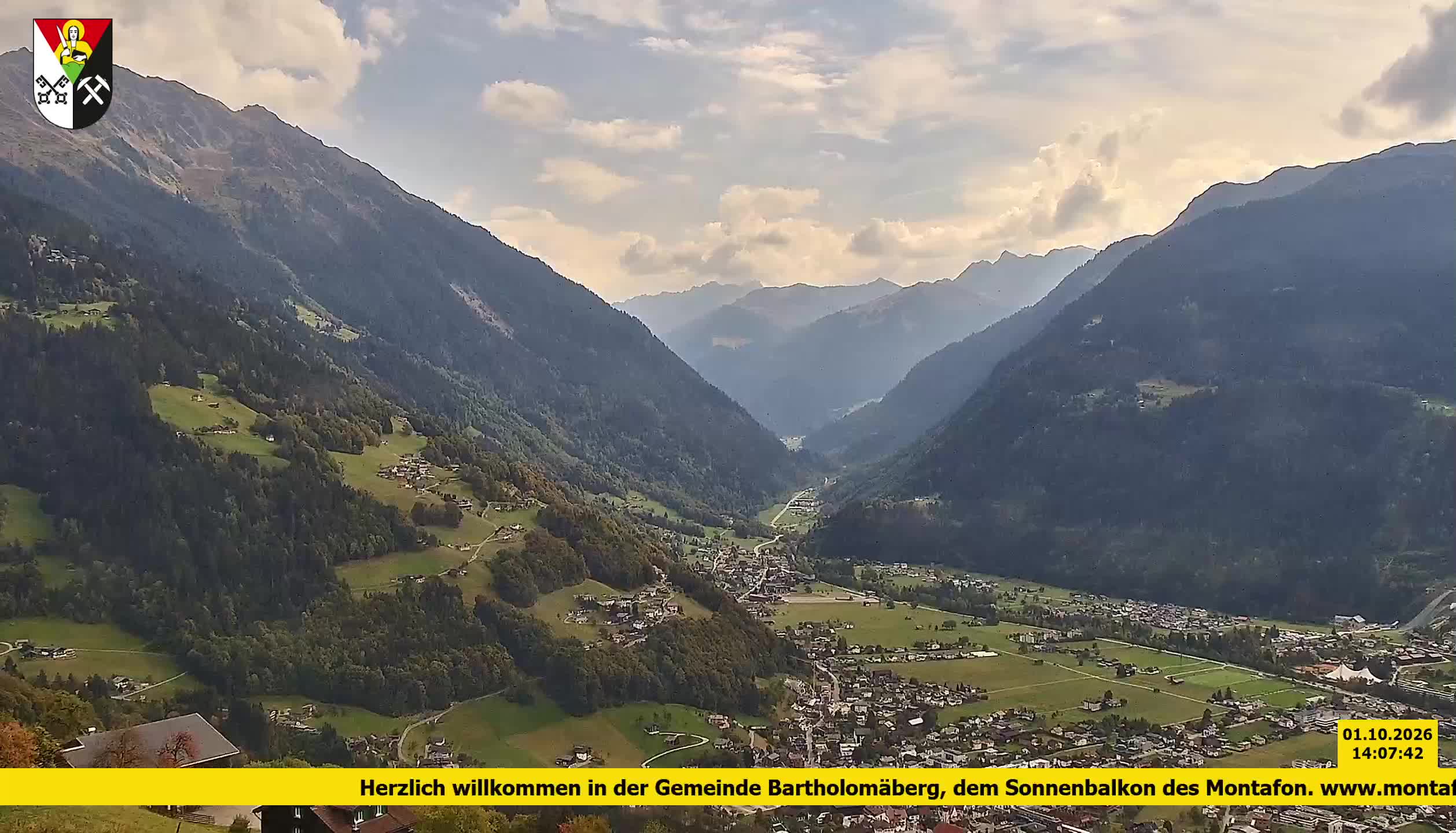 Bartholomäberg | Blick auf Schruns