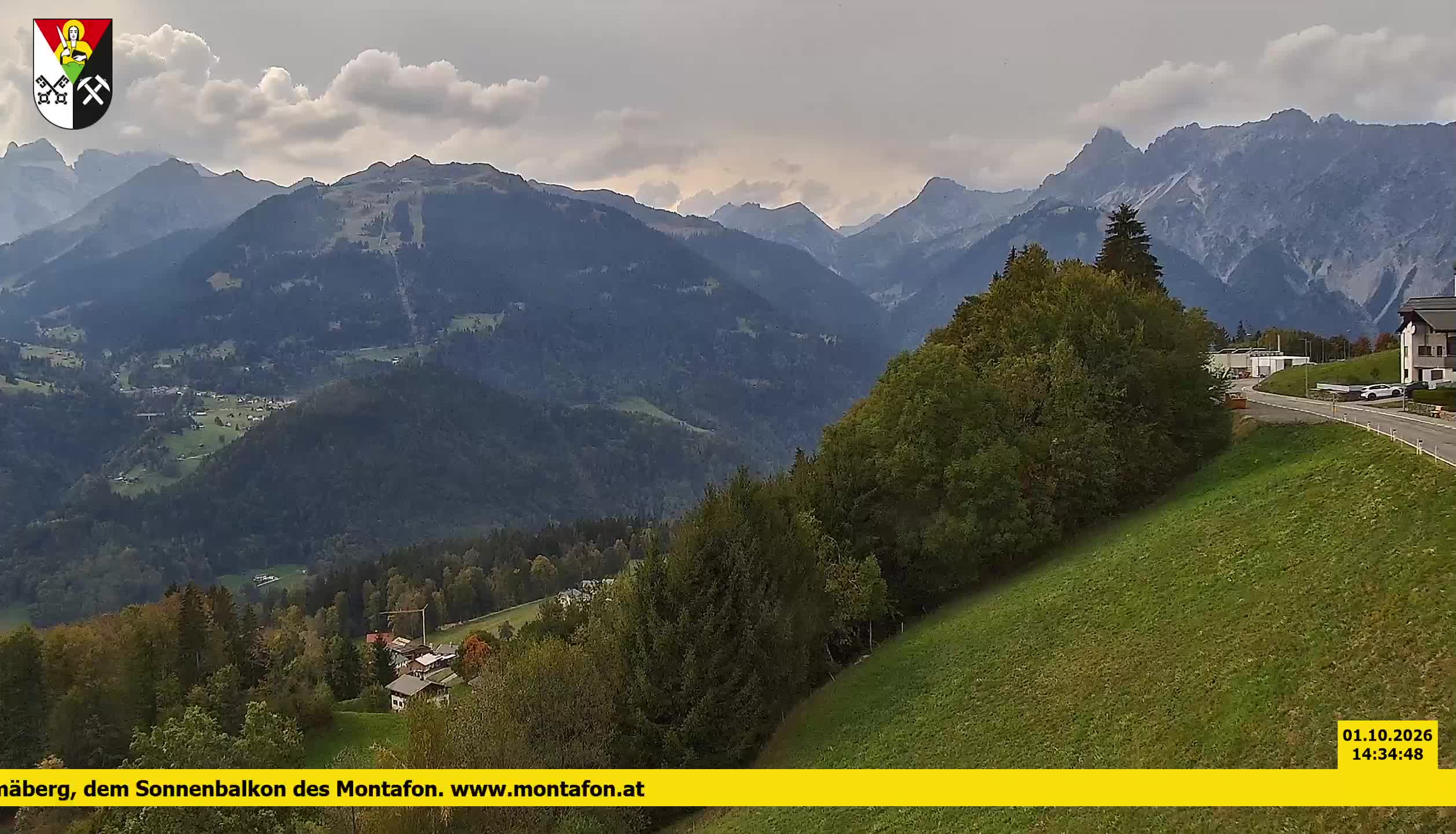 Bartholomäberg | Blick auf Schruns
