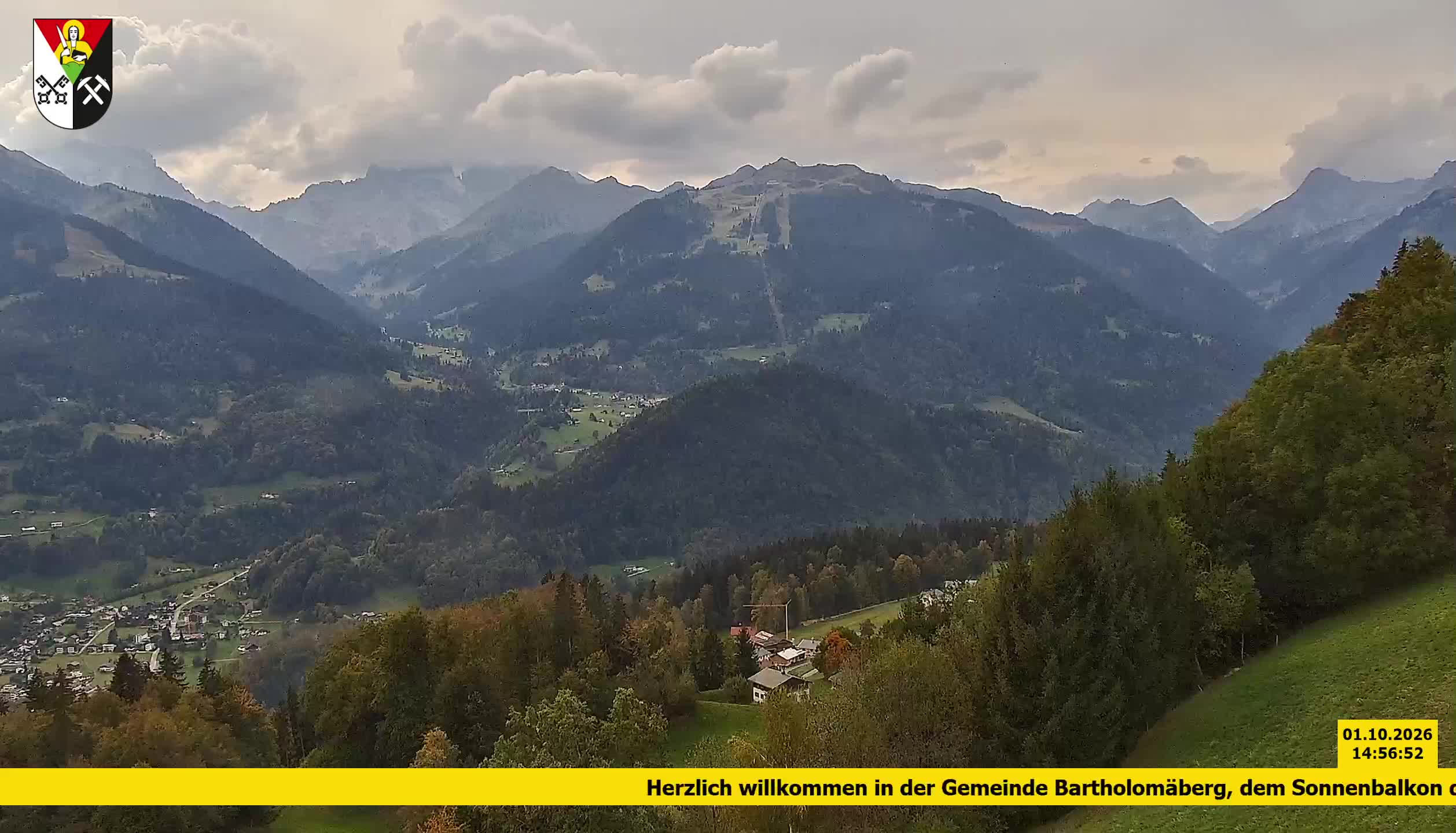 Bartholomäberg | Blick auf Schruns