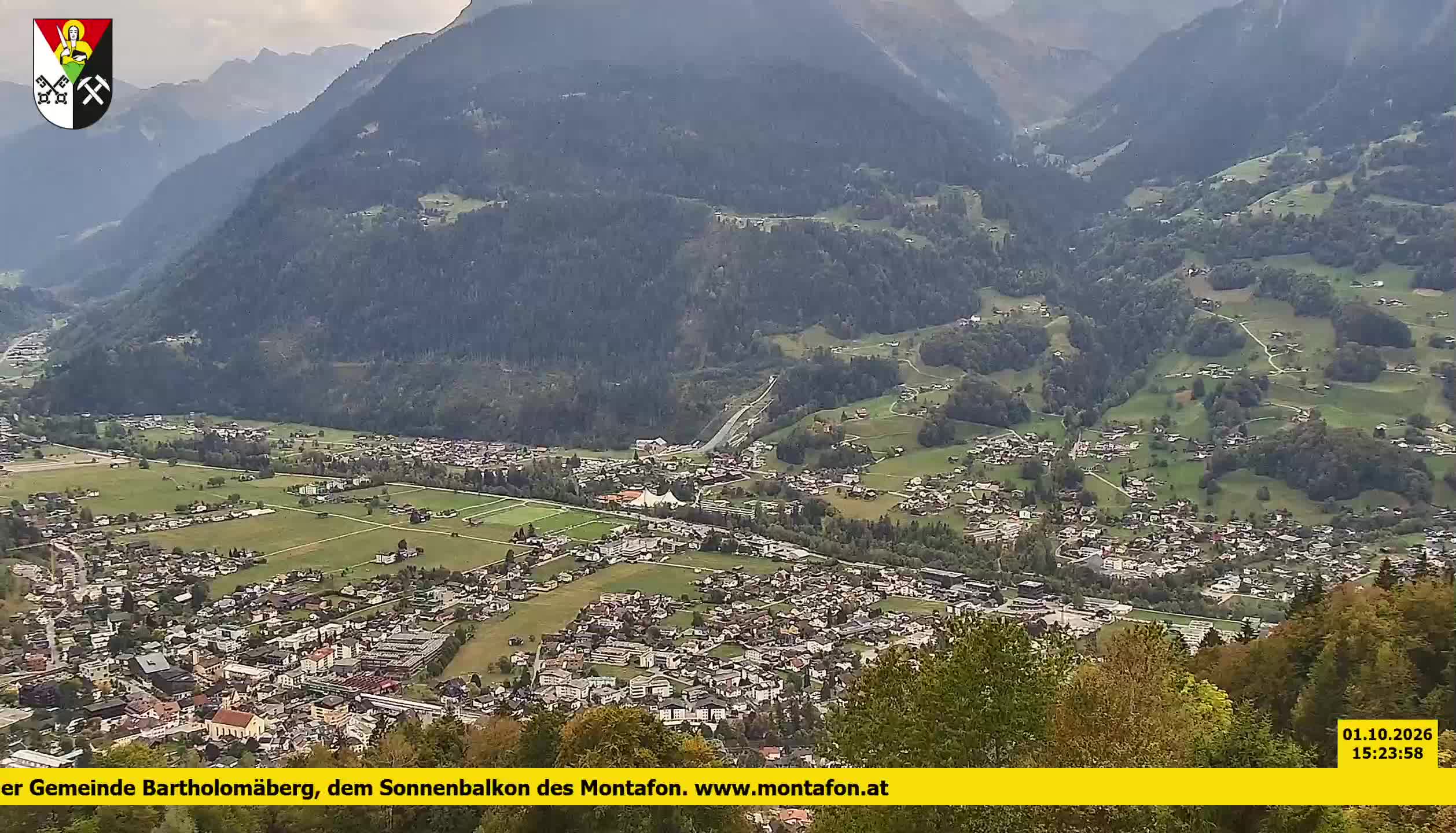 Bartholomäberg | Blick auf Schruns