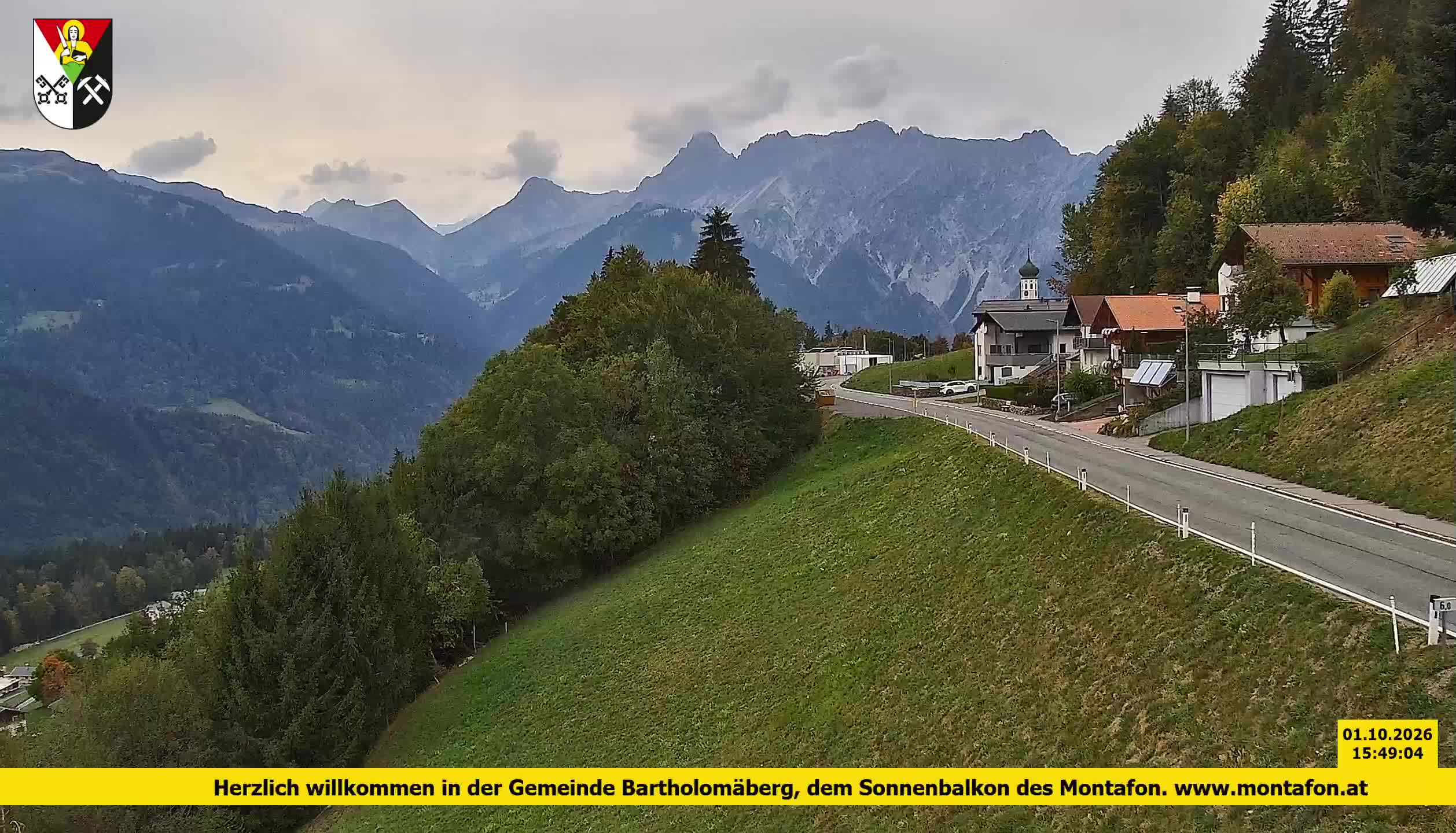Bartholomäberg | Blick auf Schruns
