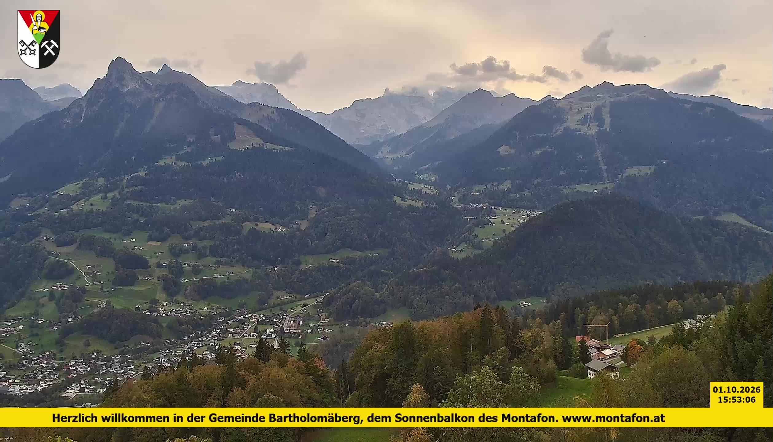 Bartholomäberg | Blick auf Schruns