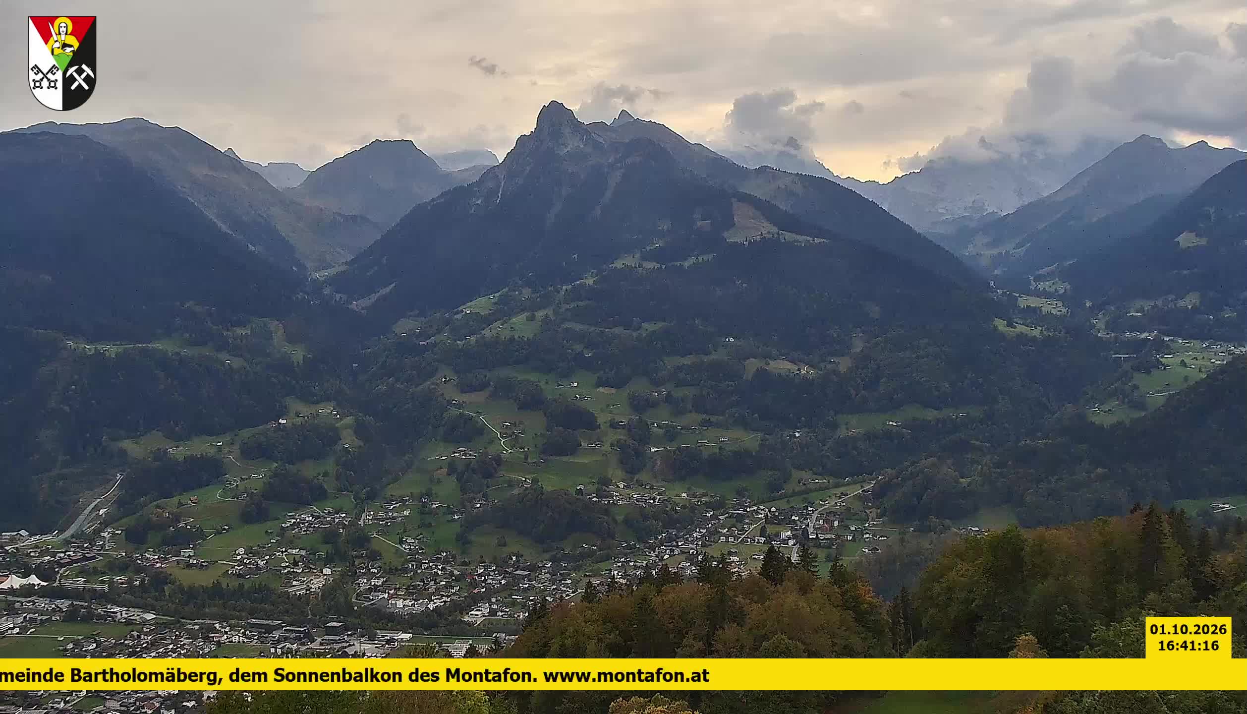 Bartholomäberg | Blick auf Schruns