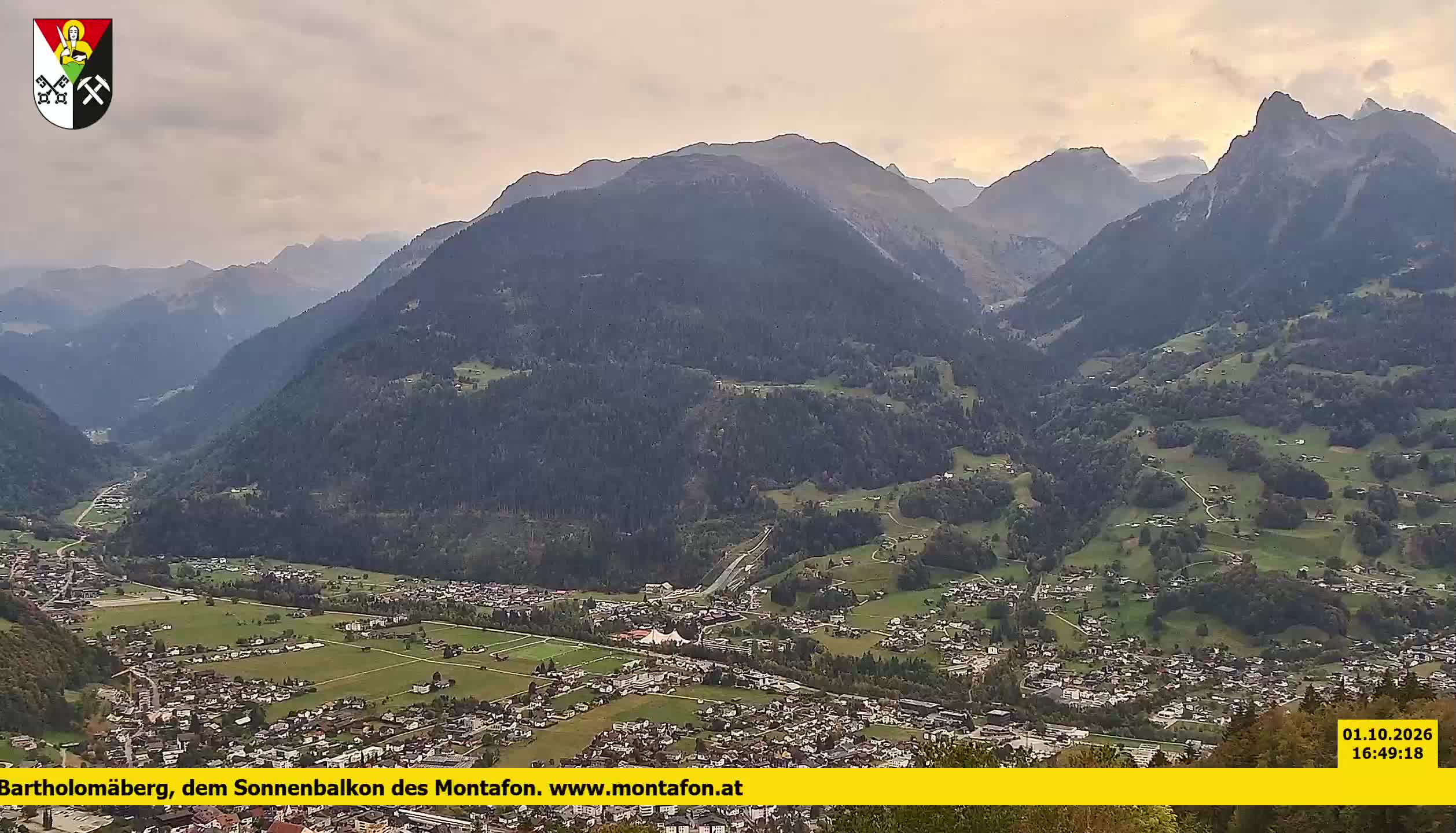 Bartholomäberg | Blick auf Schruns
