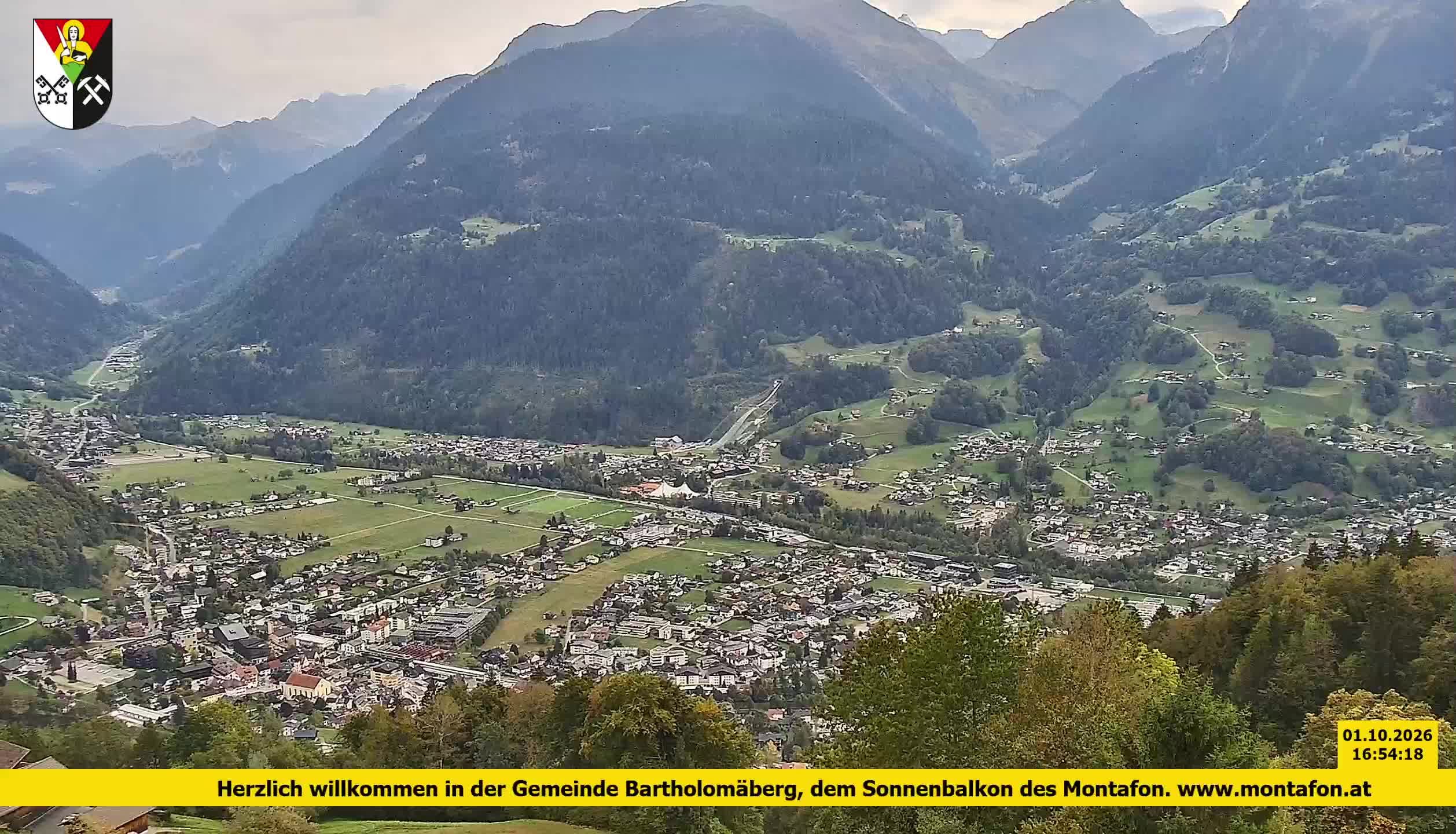 Bartholomäberg | Blick auf Schruns