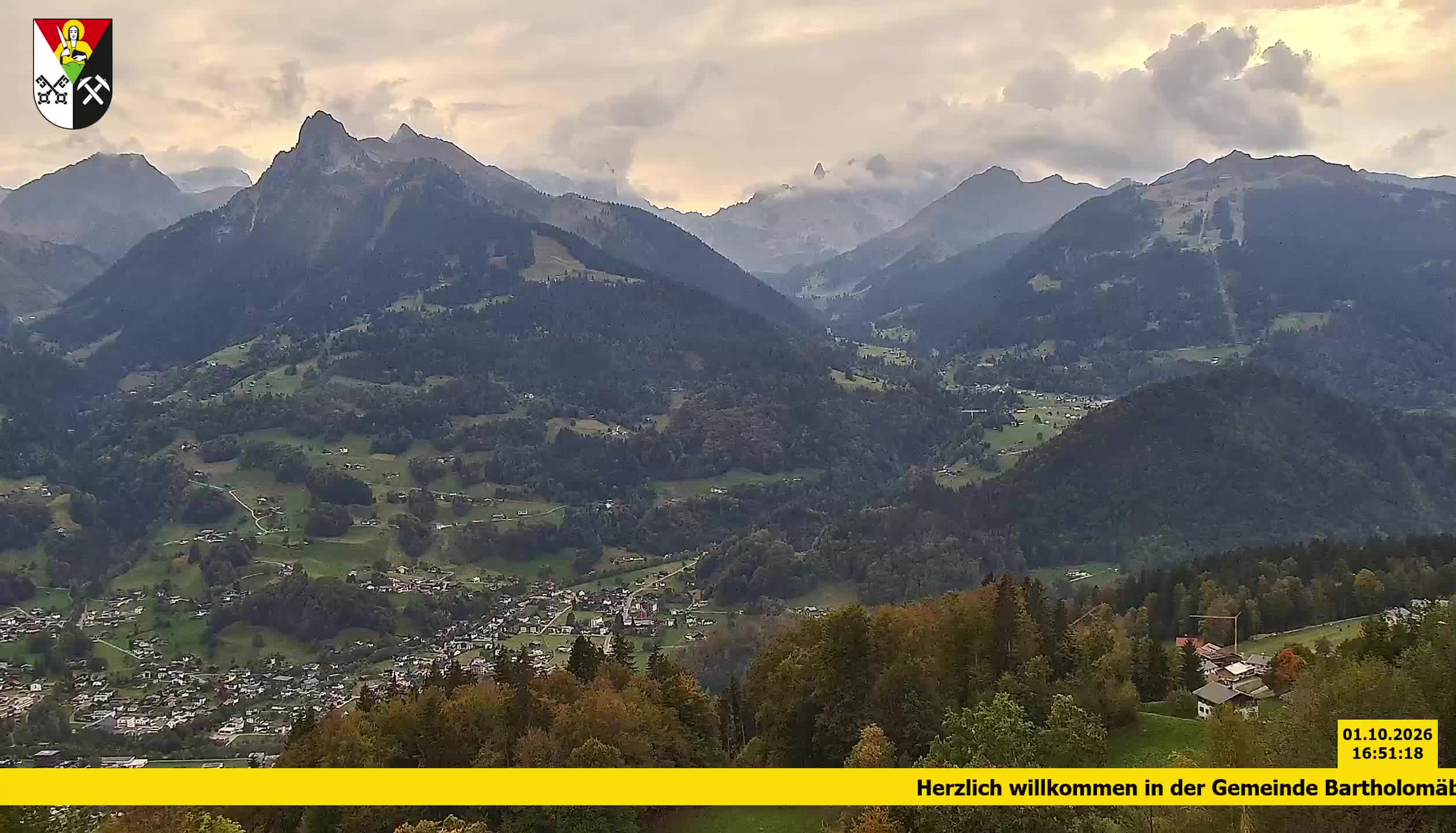 Bartholomäberg | Blick auf Schruns