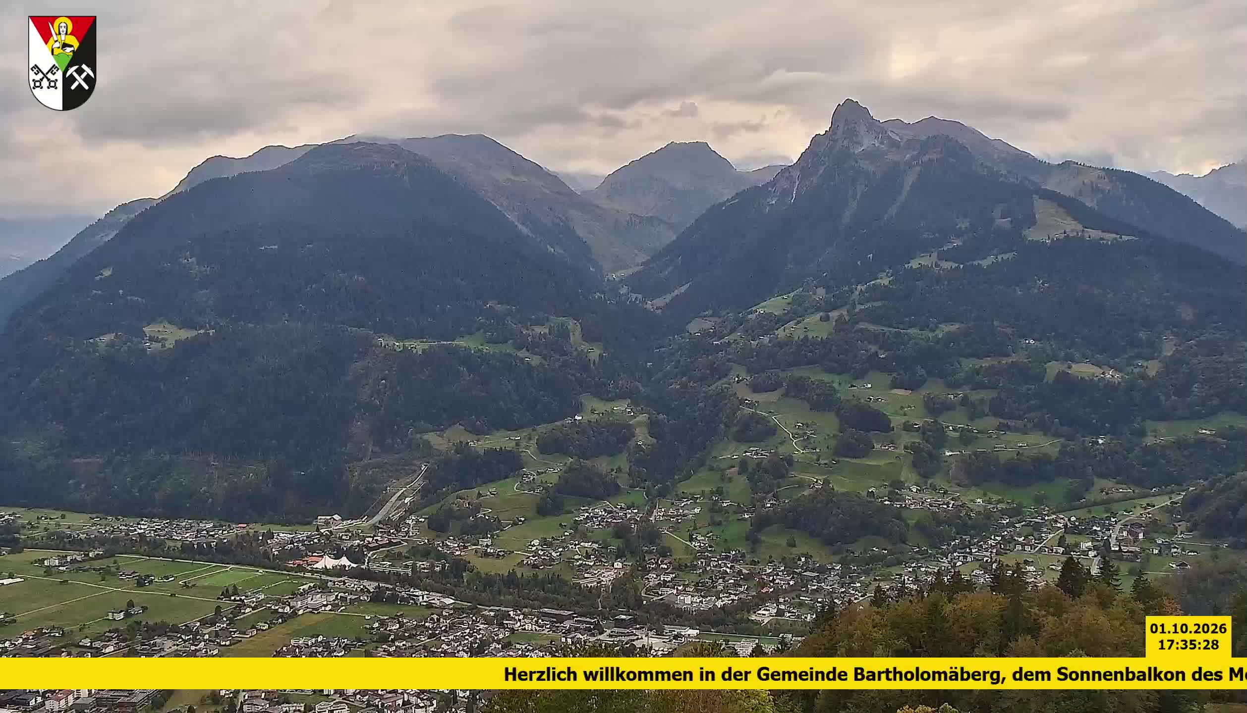 Bartholomäberg | Blick auf Schruns