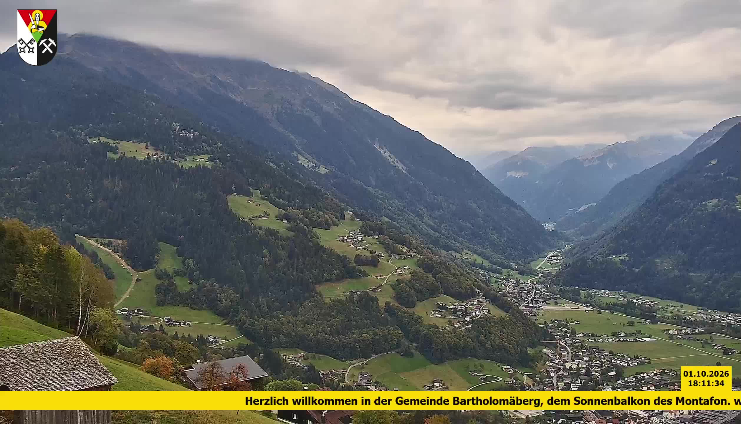 Bartholomäberg | Blick auf Schruns