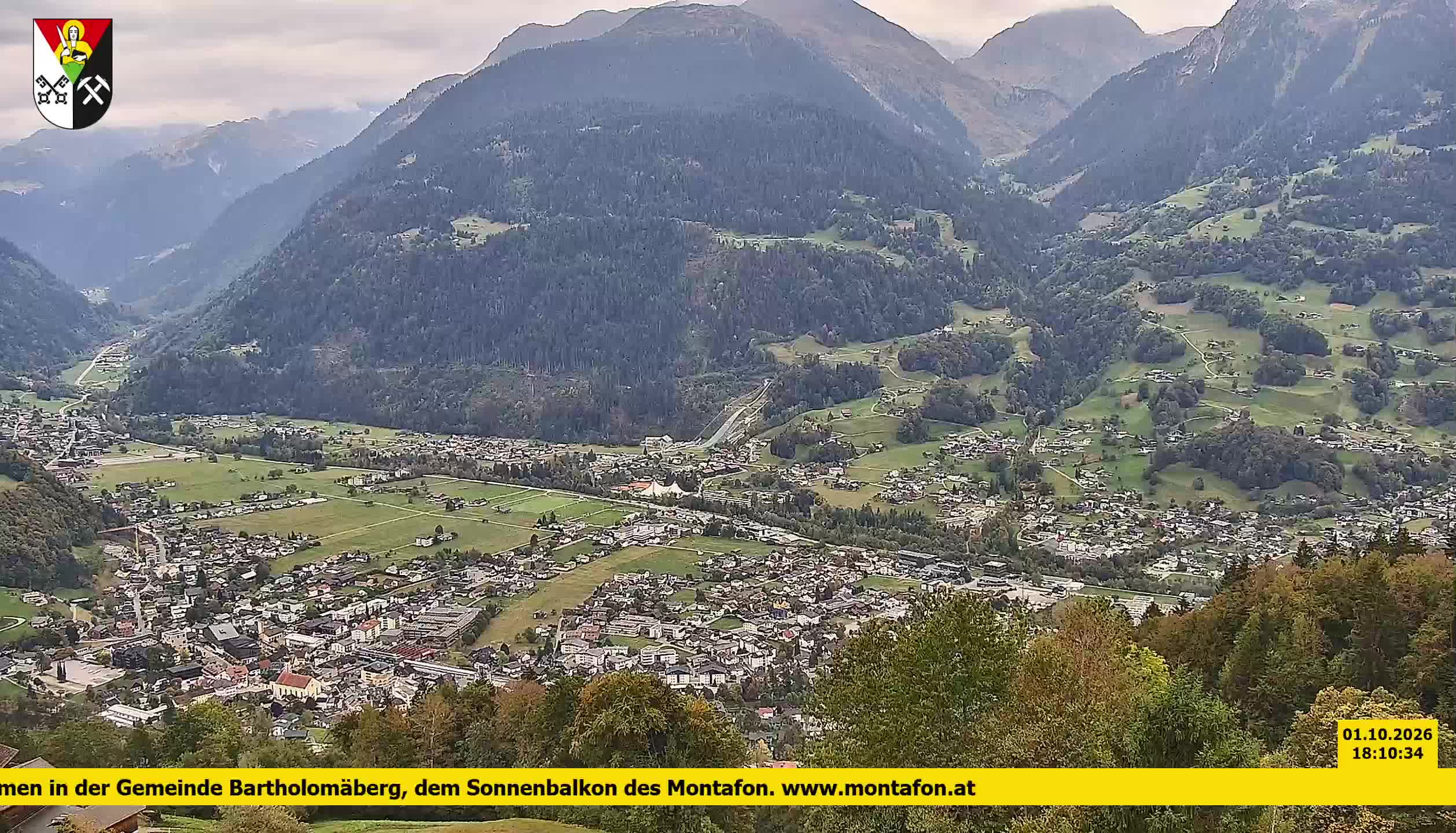 Bartholomäberg | Blick auf Schruns