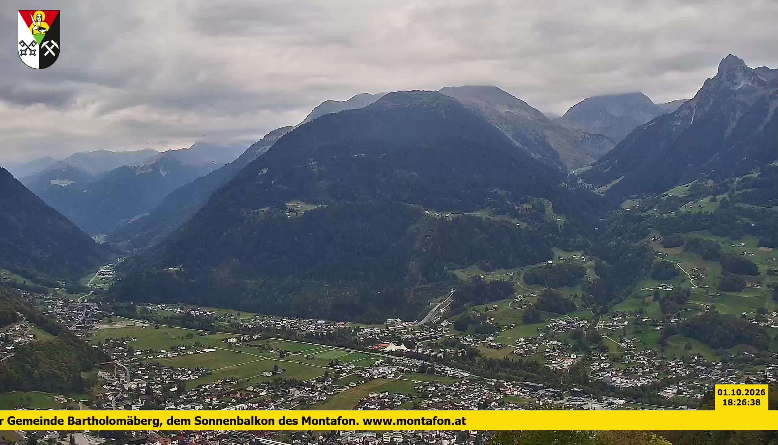 Bartholomäberg | Blick auf Schruns