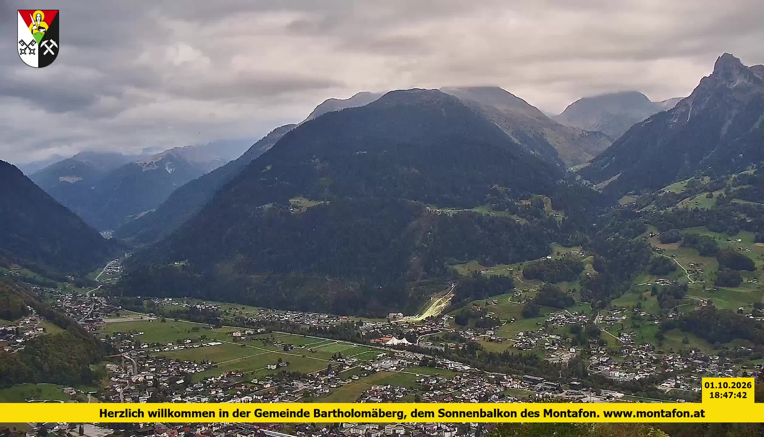 Bartholomäberg | Blick auf Schruns