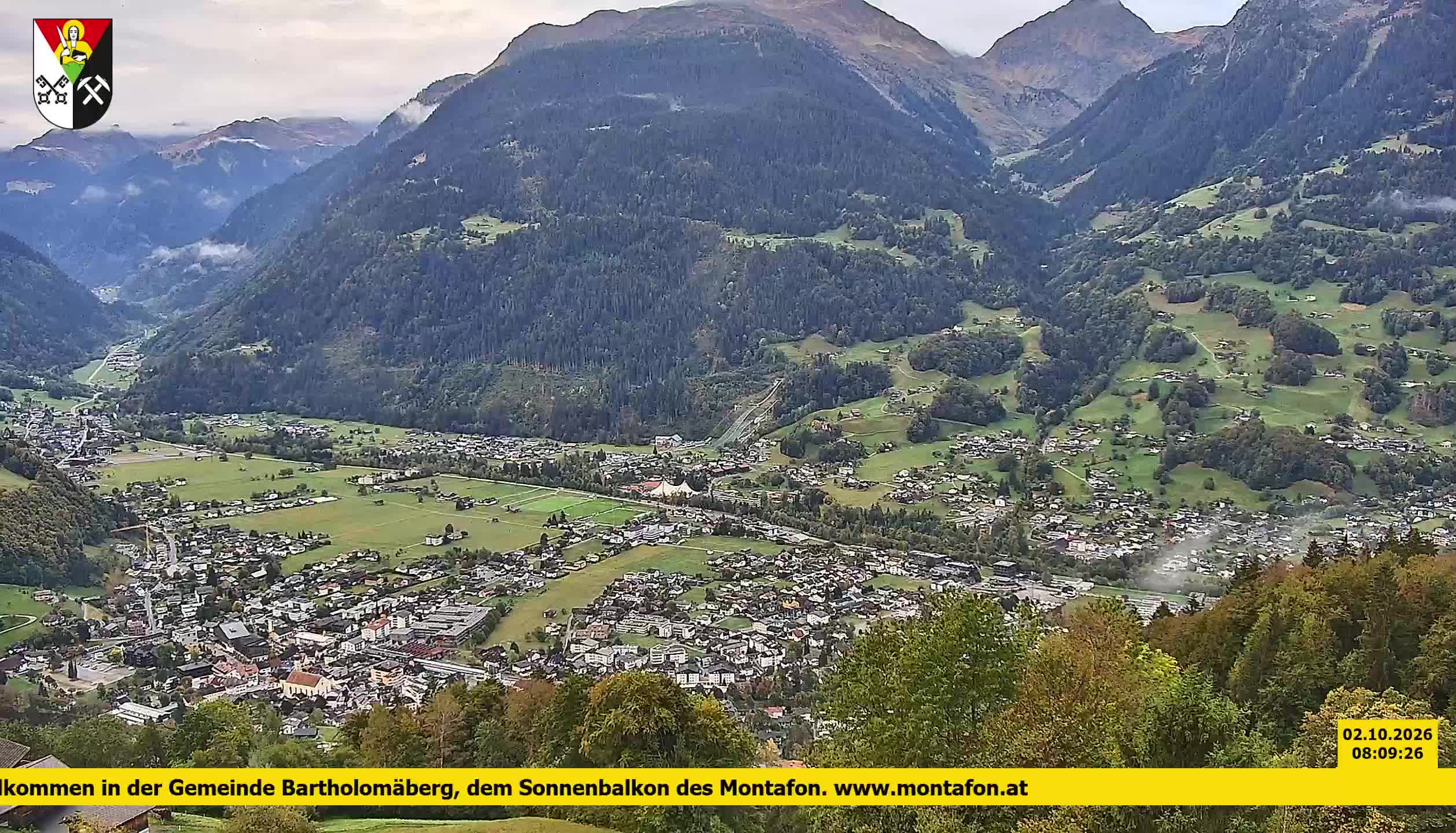 Bartholomäberg | Blick auf Schruns