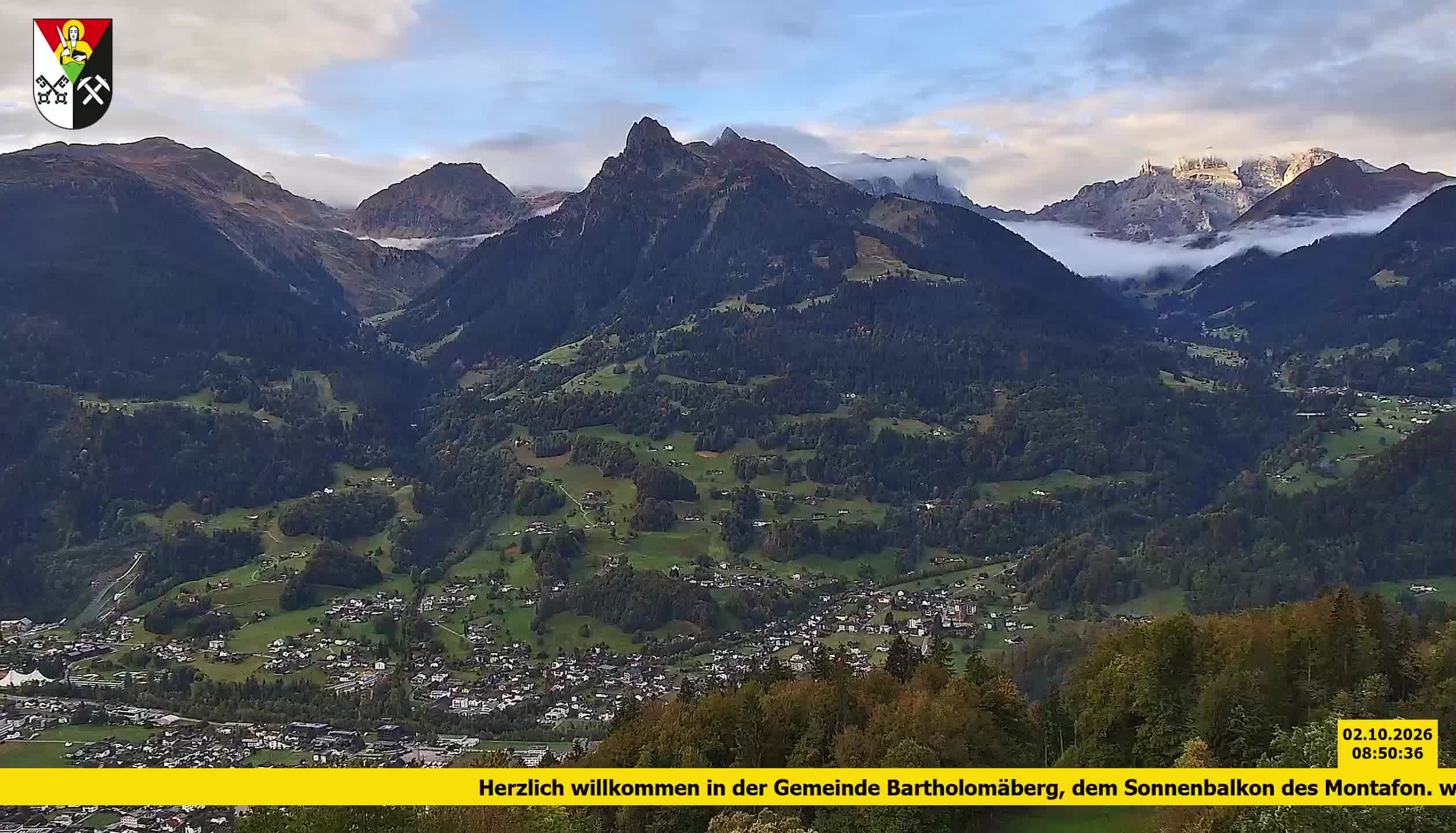 Bartholomäberg | Blick auf Schruns