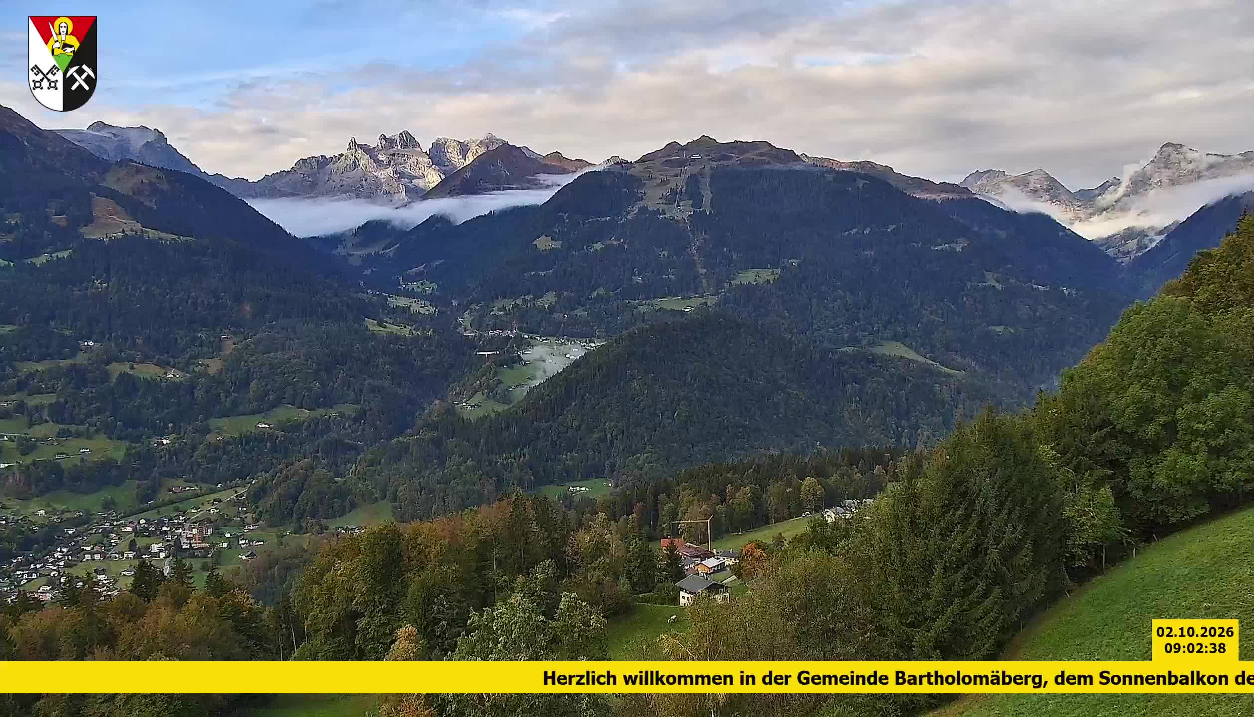 Bartholomäberg | Blick auf Schruns