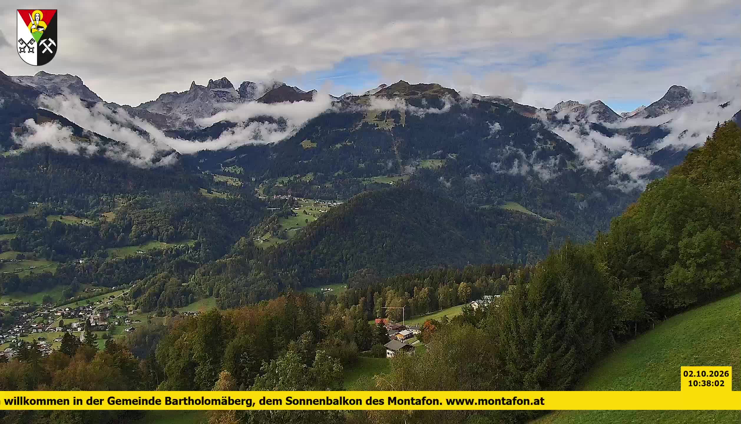 Bartholomäberg | Blick auf Schruns