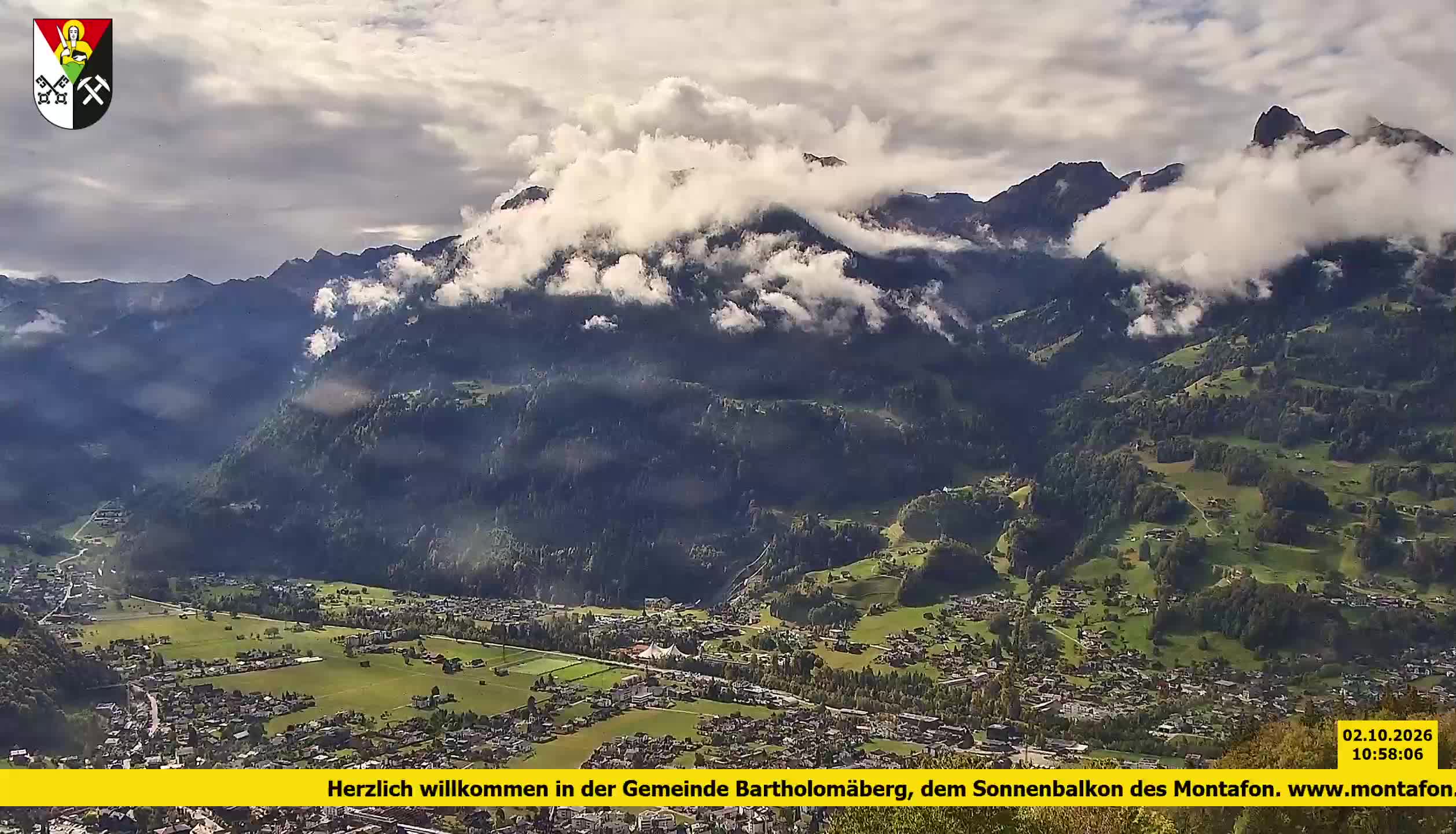 Bartholomäberg | Blick auf Schruns