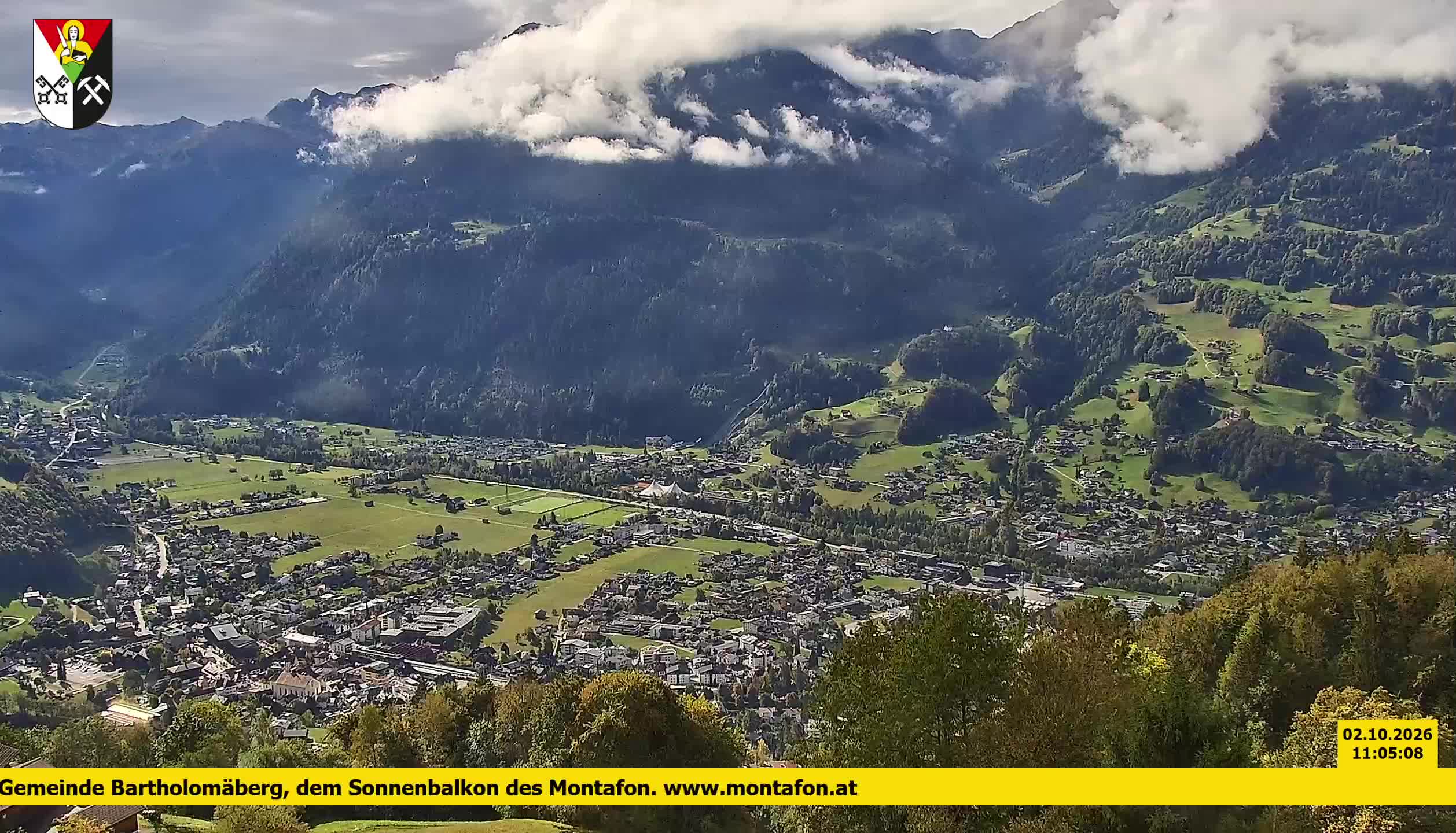 Bartholomäberg | Blick auf Schruns