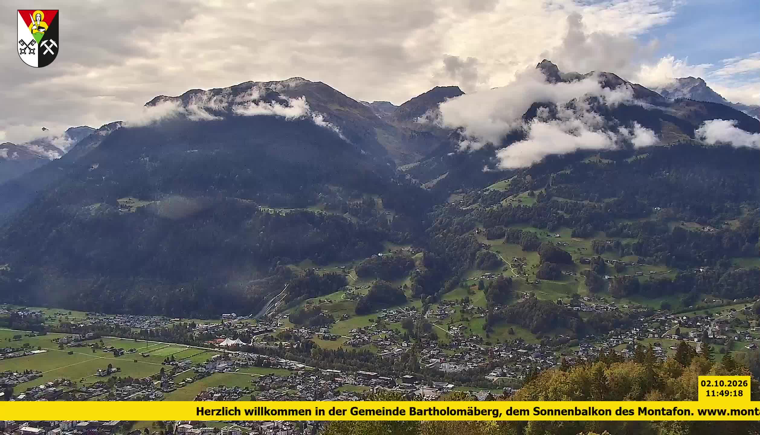 Bartholomäberg | Blick auf Schruns