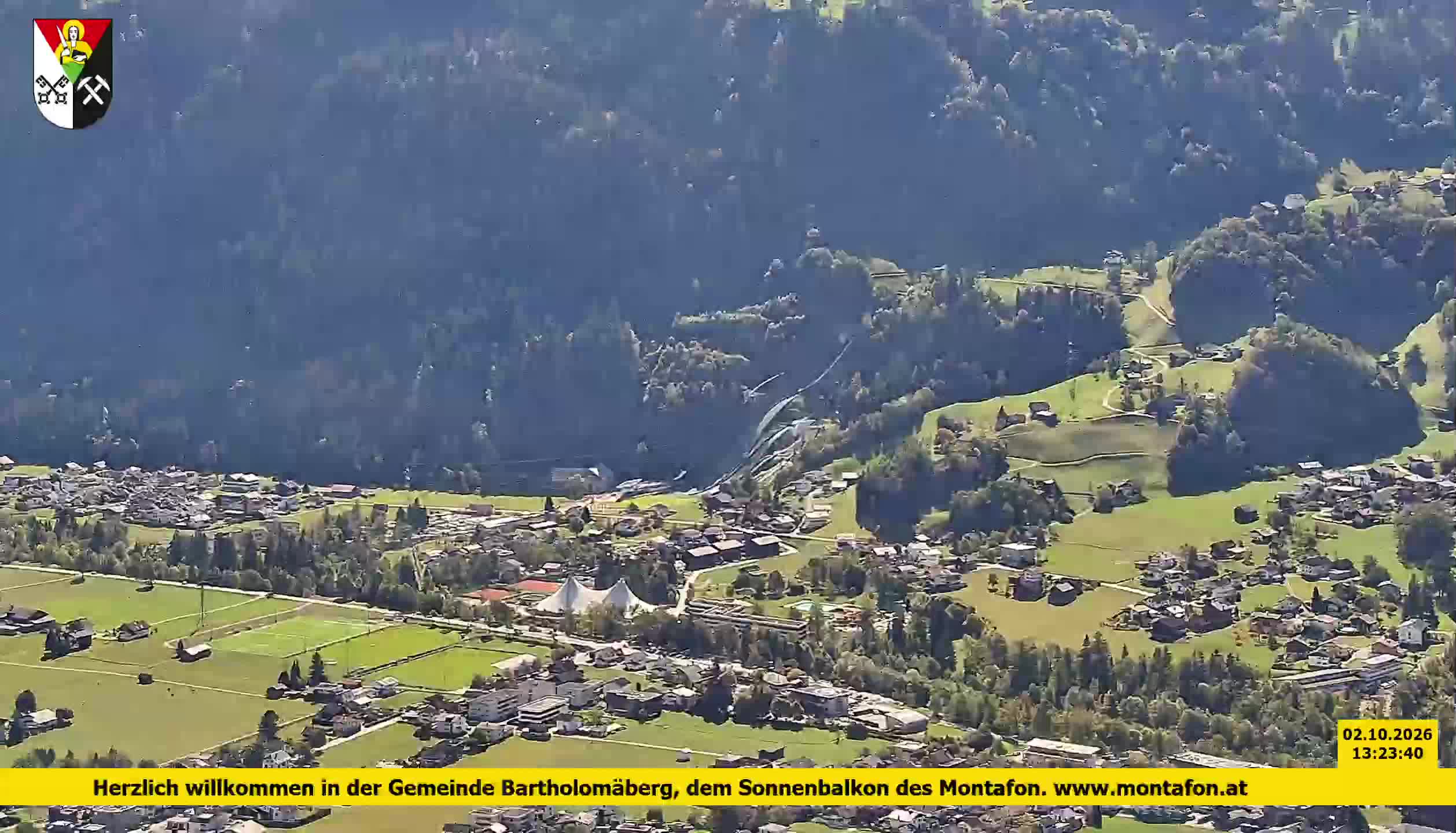 Bartholomäberg | Blick auf Schruns