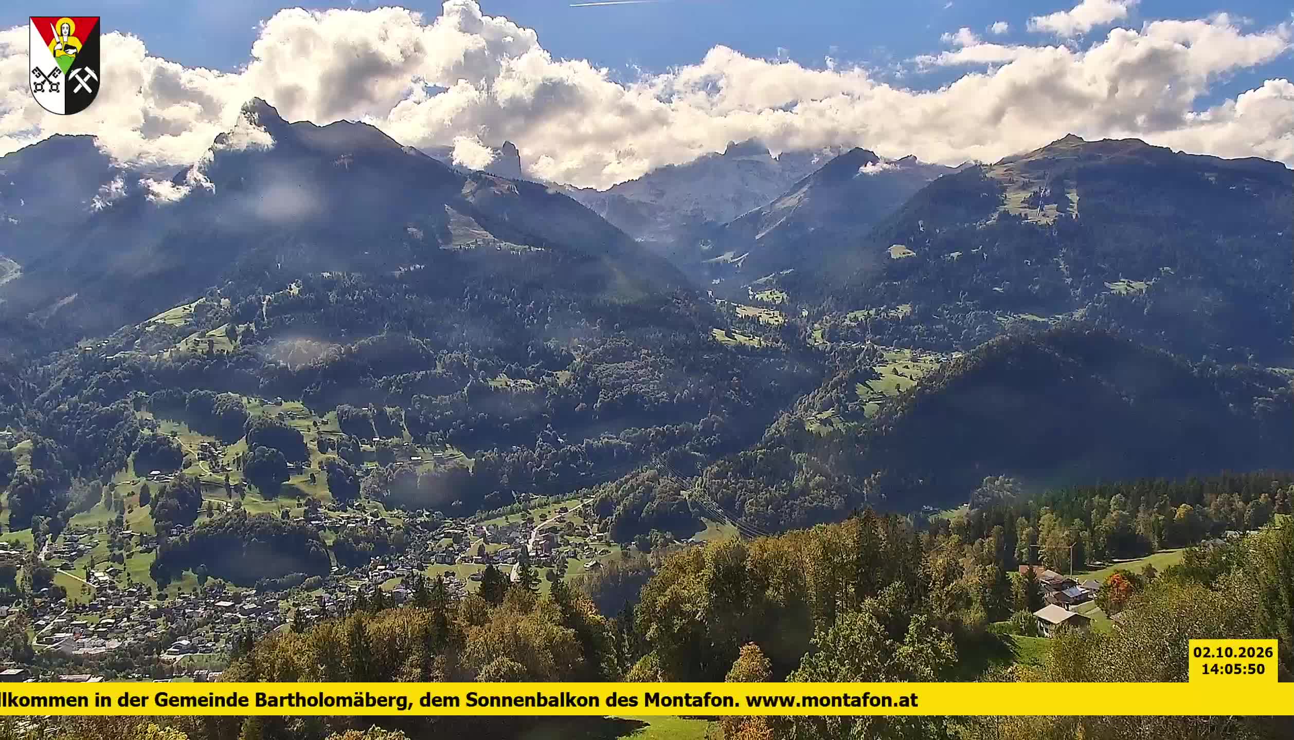 Bartholomäberg | Blick auf Schruns