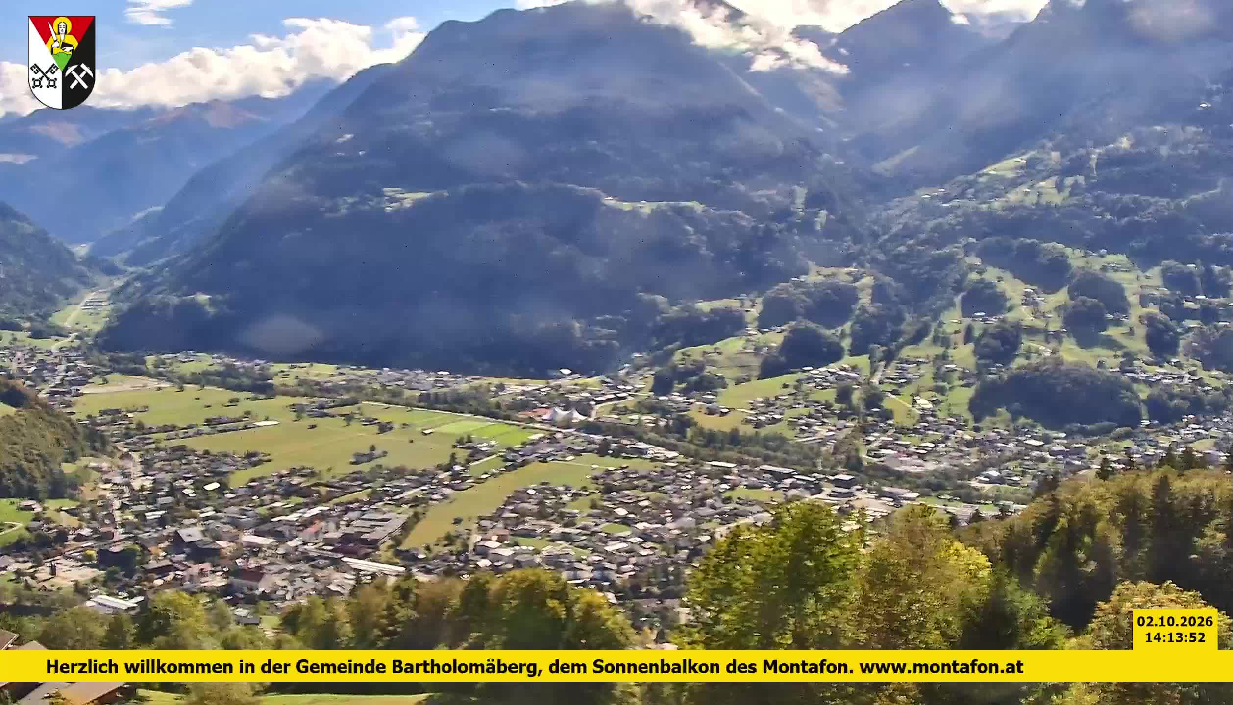 Bartholomäberg | Blick auf Schruns