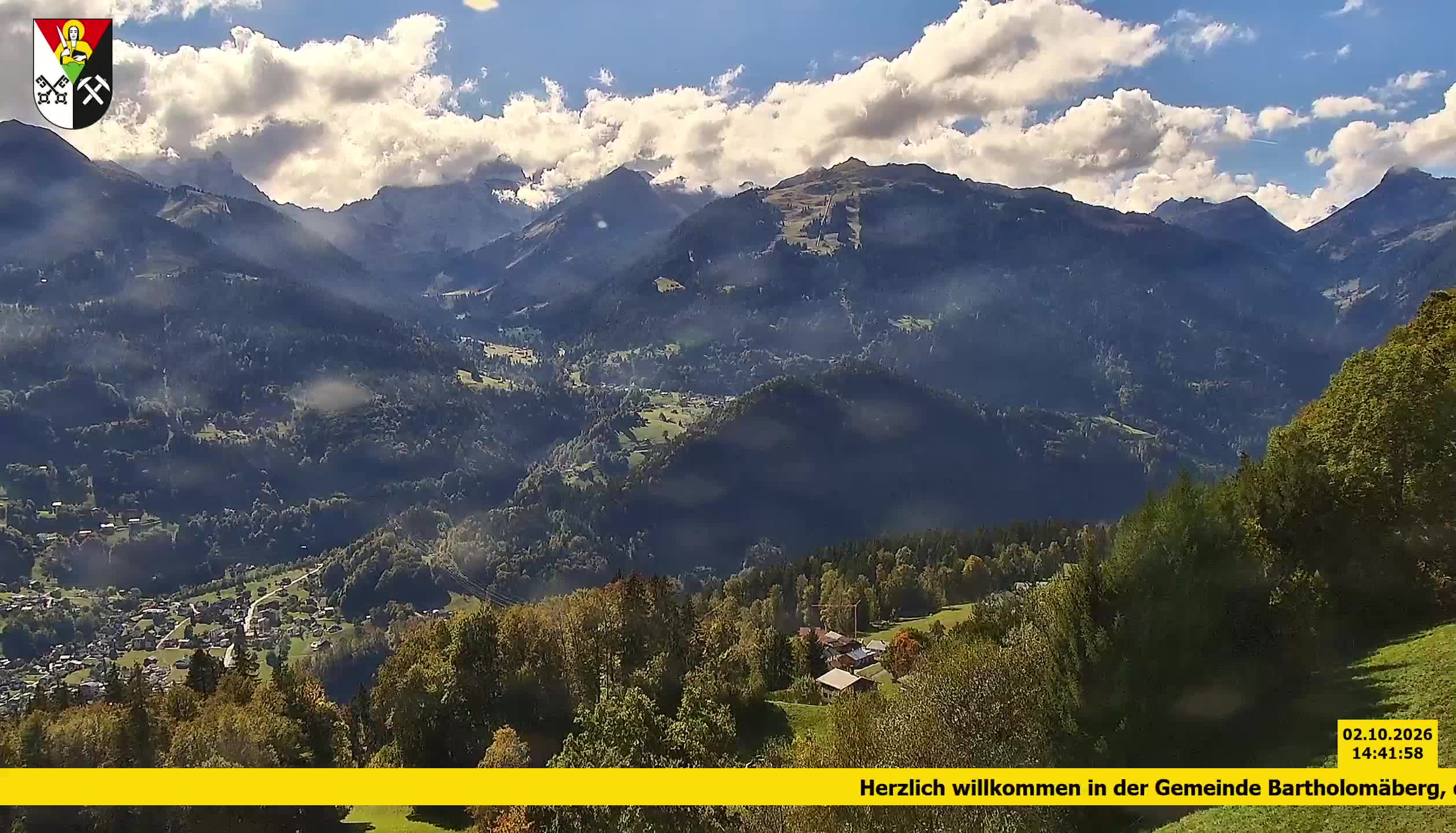 Bartholomäberg | Blick auf Schruns