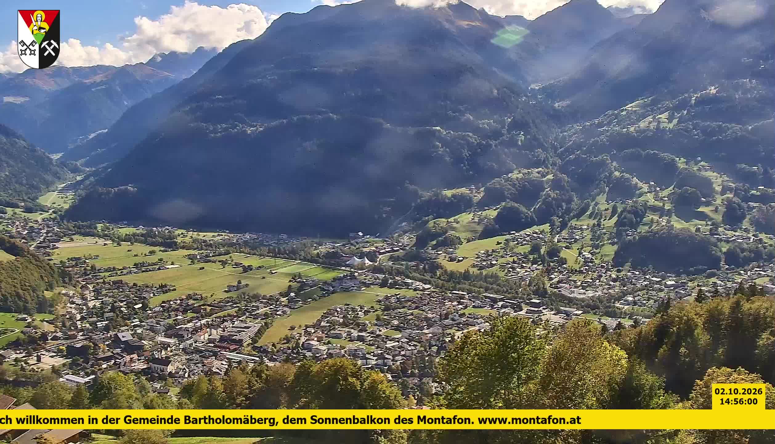 Bartholomäberg | Blick auf Schruns