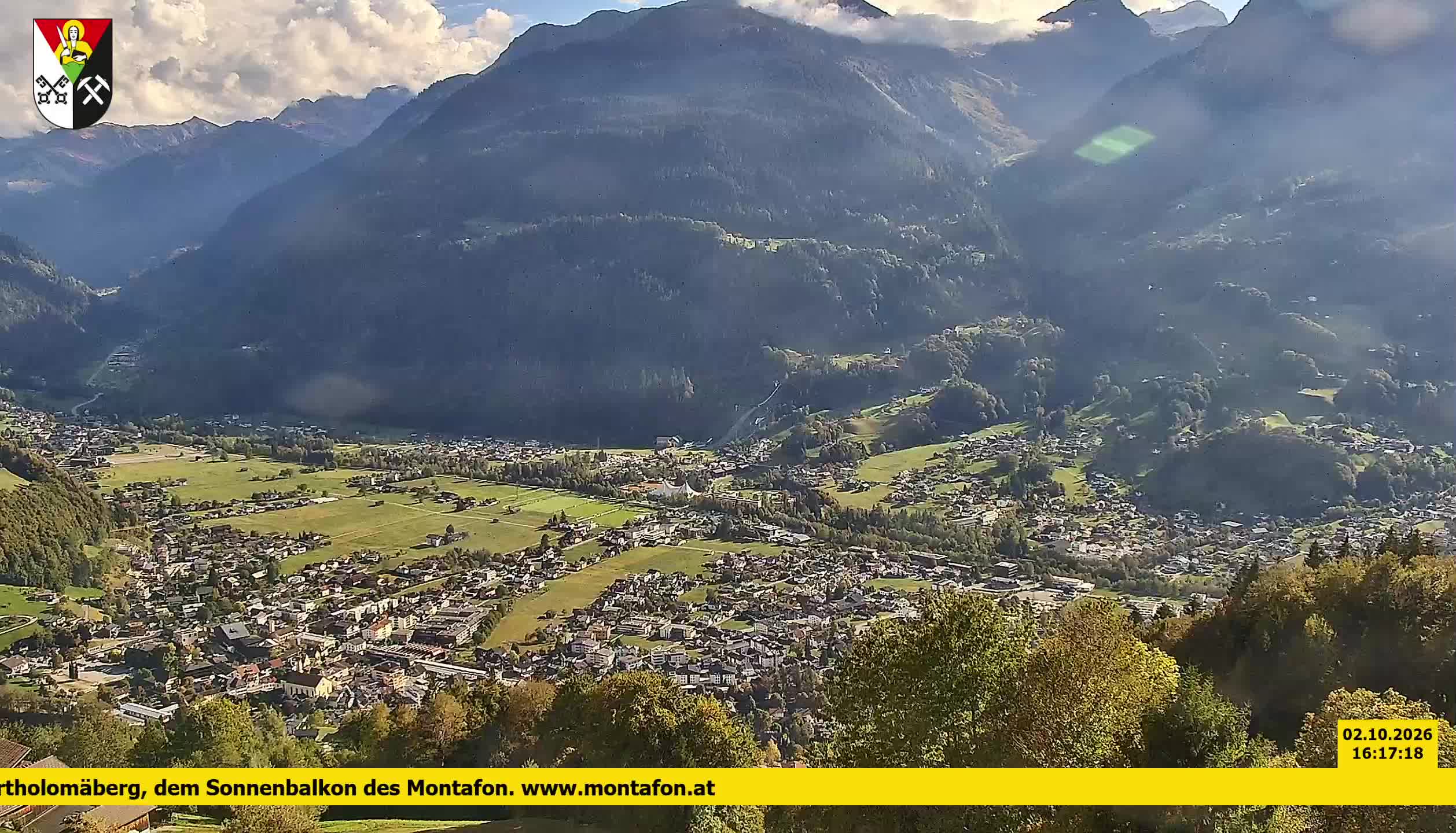 Bartholomäberg | Blick auf Schruns