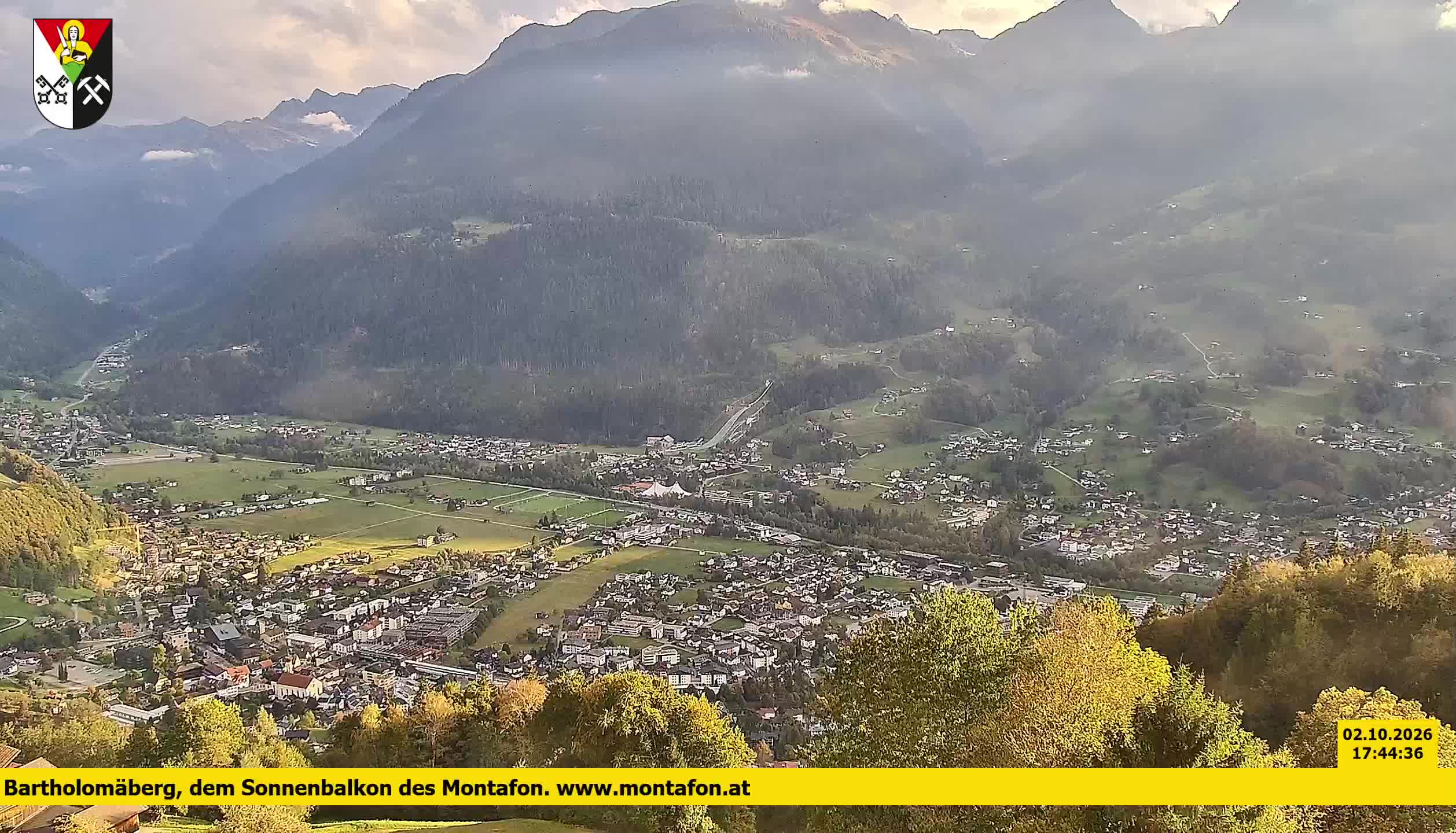 Bartholomäberg | Blick auf Schruns