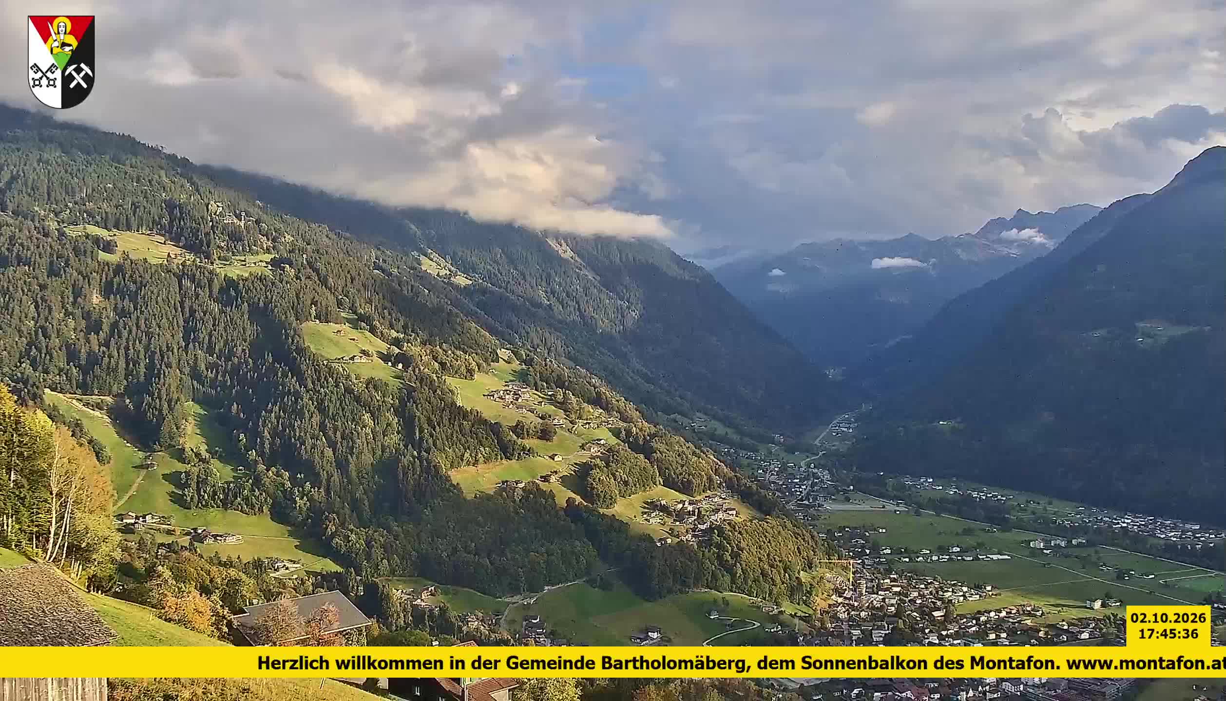 Bartholomäberg | Blick auf Schruns