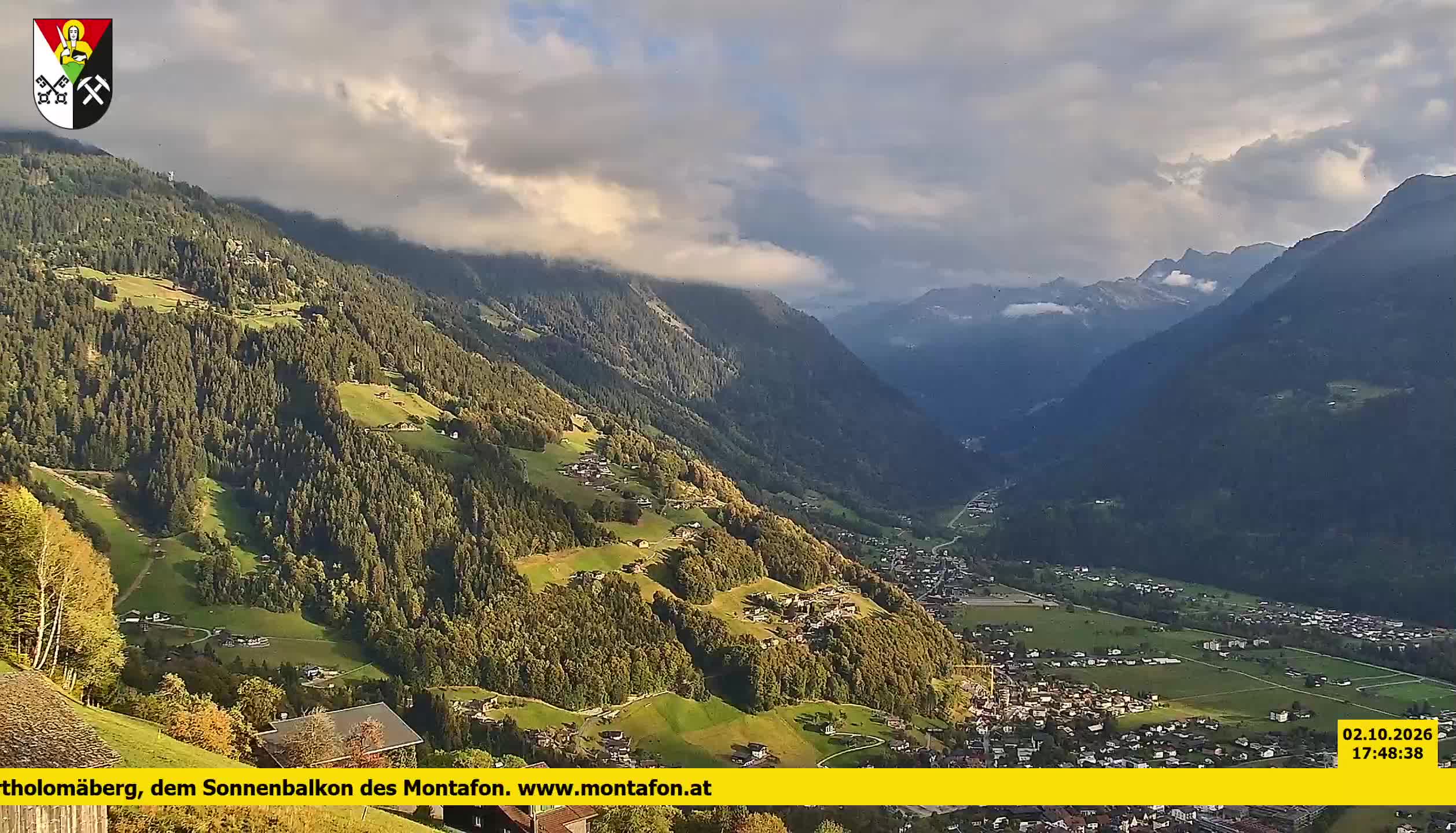Bartholomäberg | Blick auf Schruns