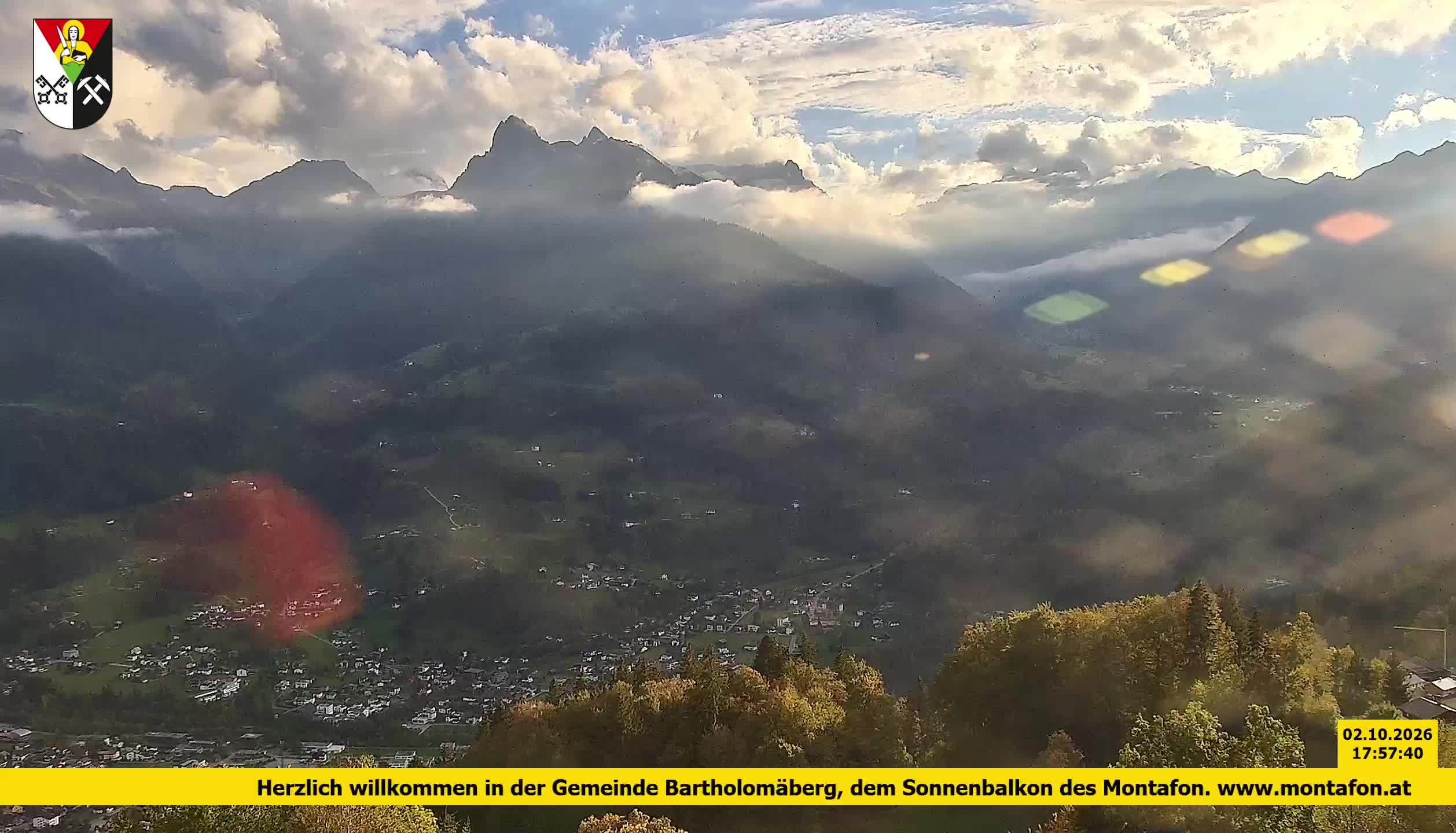 Bartholomäberg | Blick auf Schruns