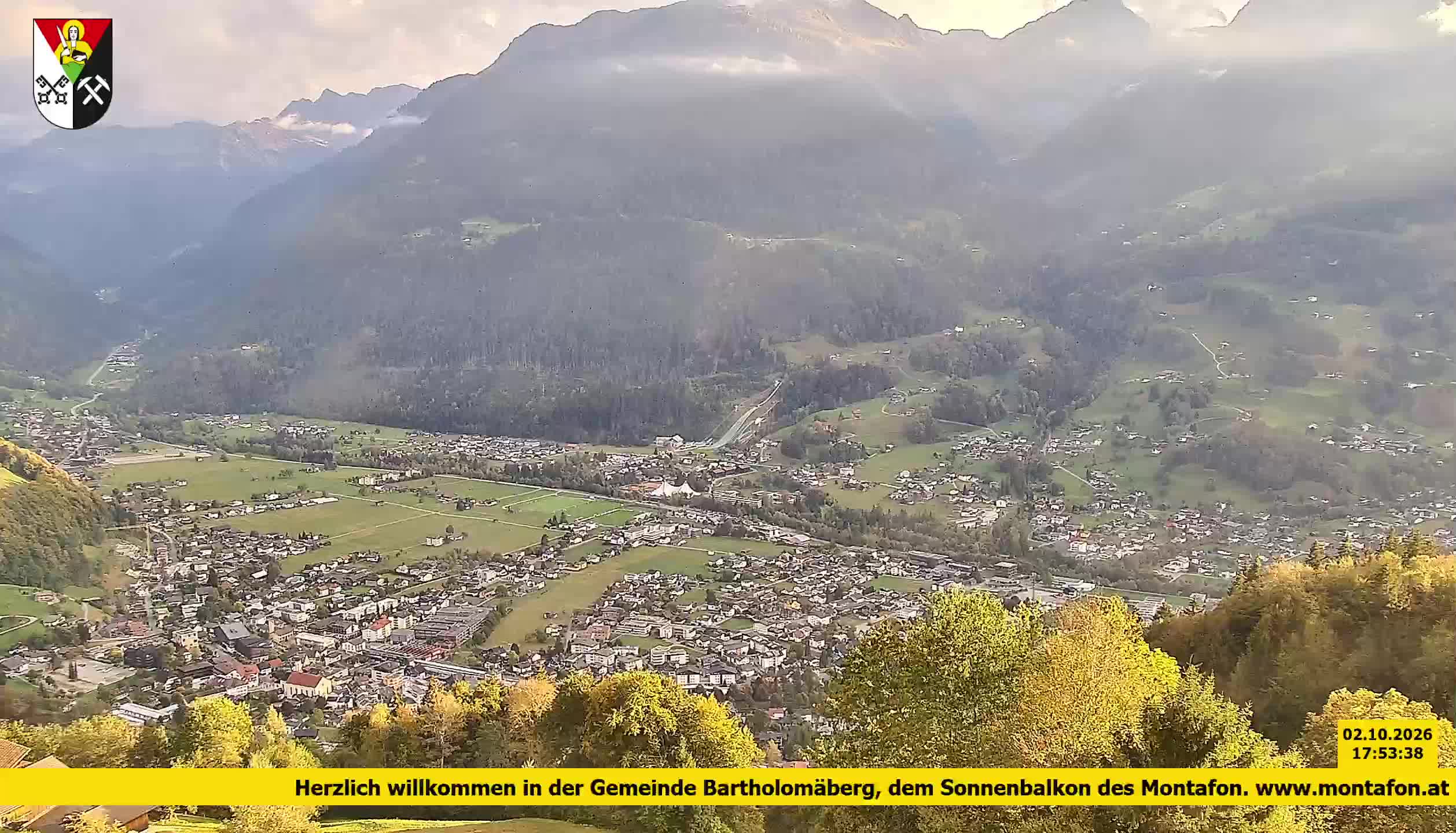 Bartholomäberg | Blick auf Schruns